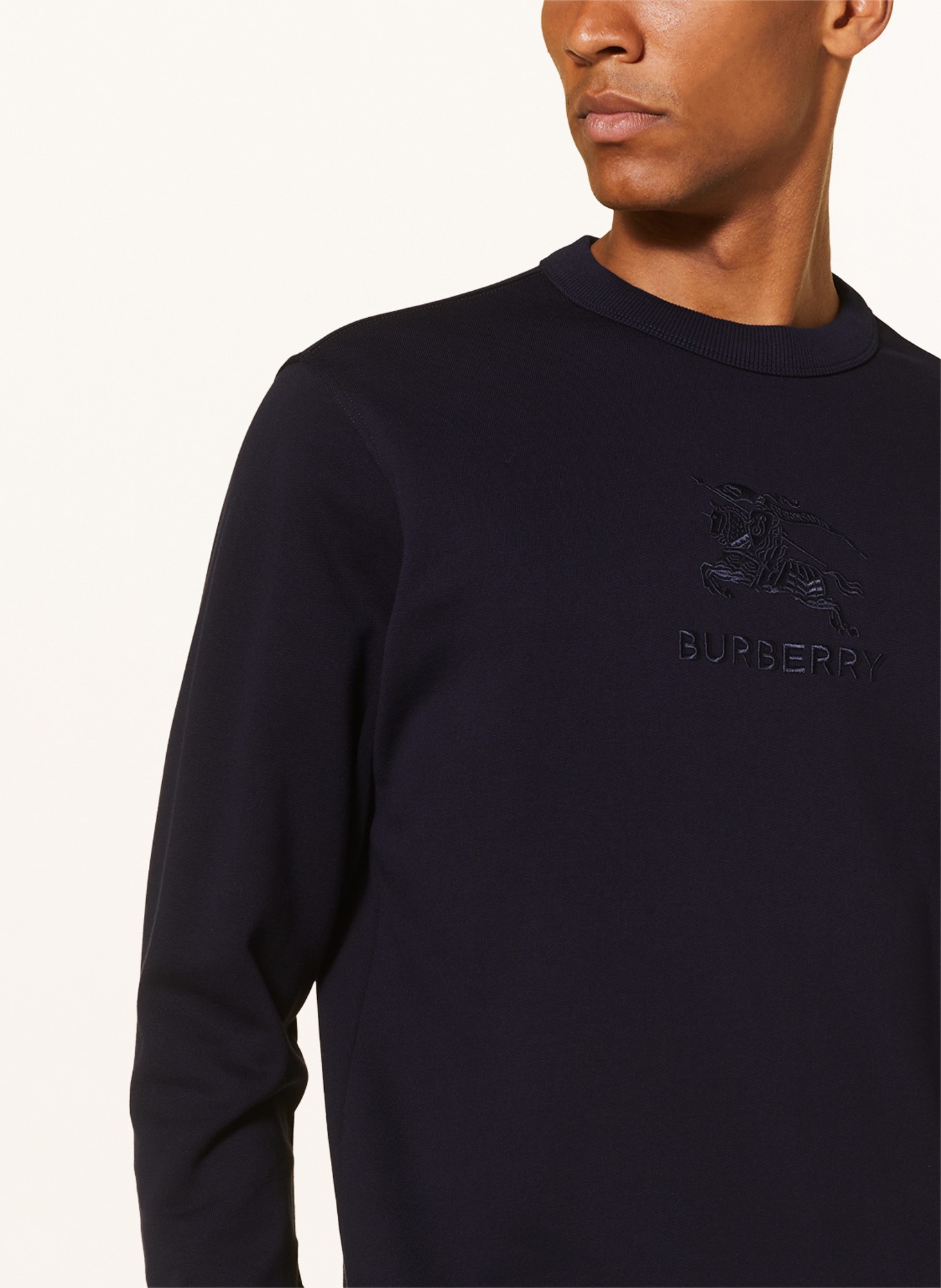 BURBERRY Sweatshirt TYRALL, Color: DARK BLUE (Image 4)