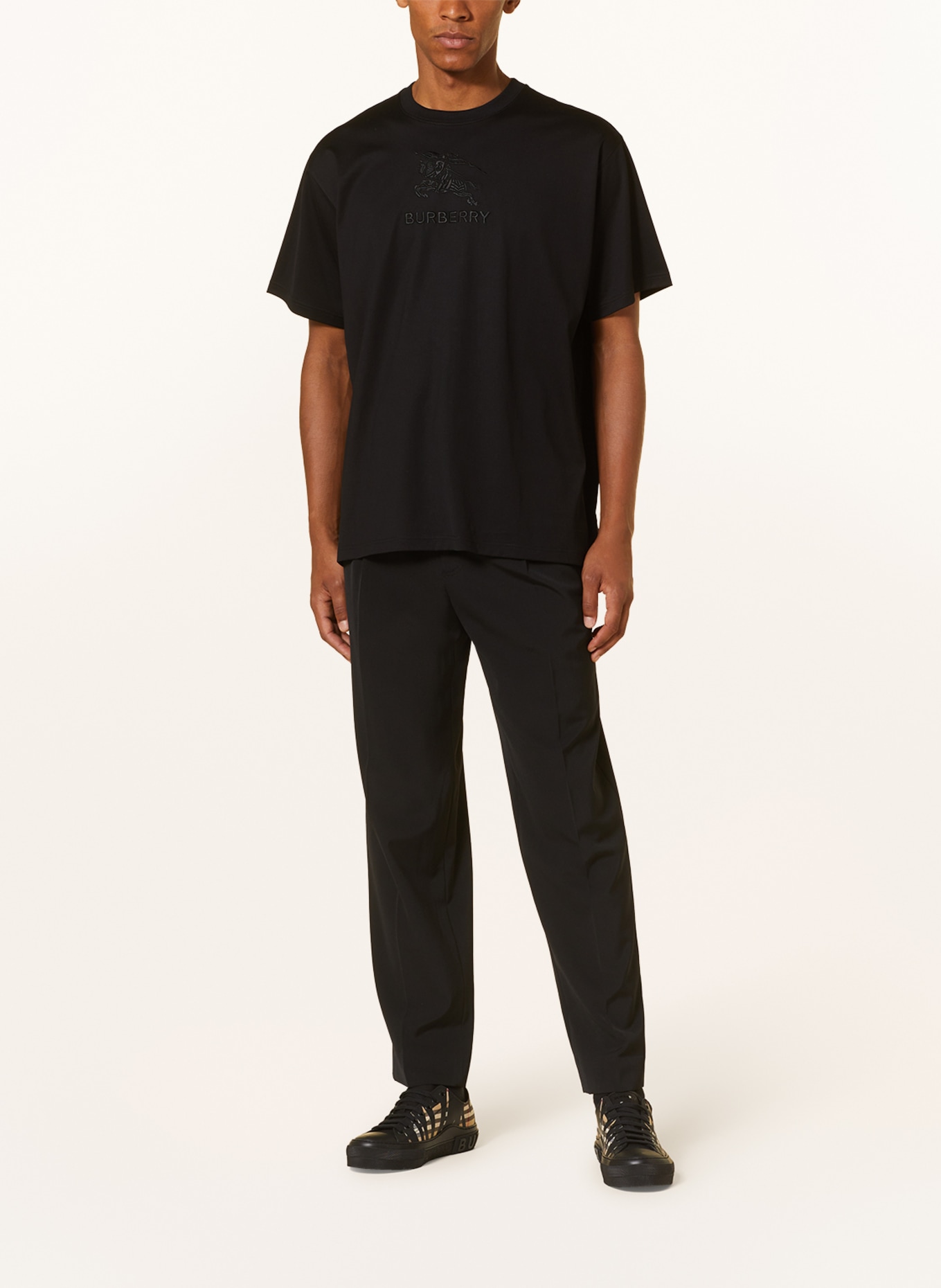 BURBERRY T-shirt TEMPAH, Color: BLACK (Image 2)