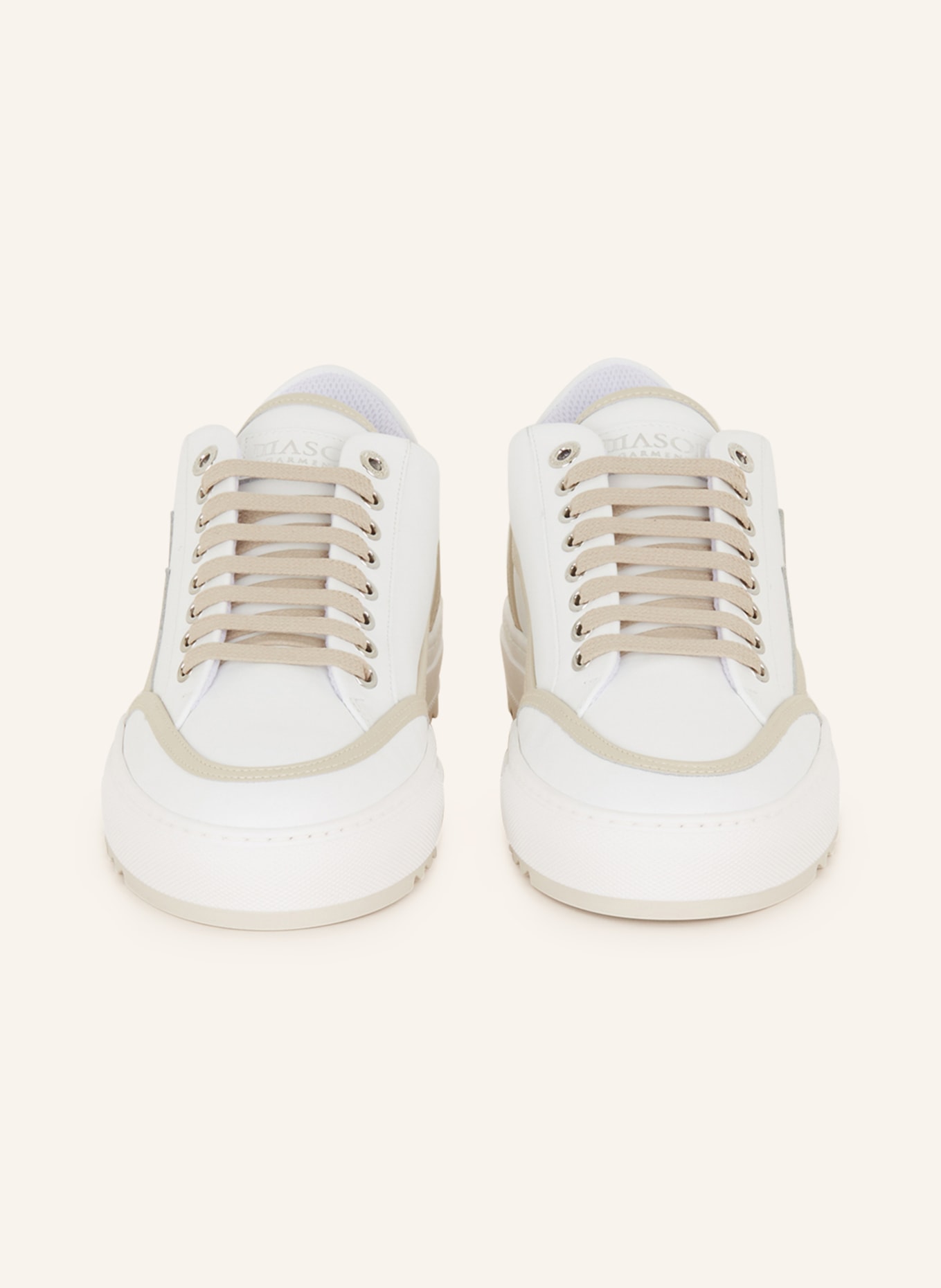 MASON GARMENTS Sneakers TIA in white beige
