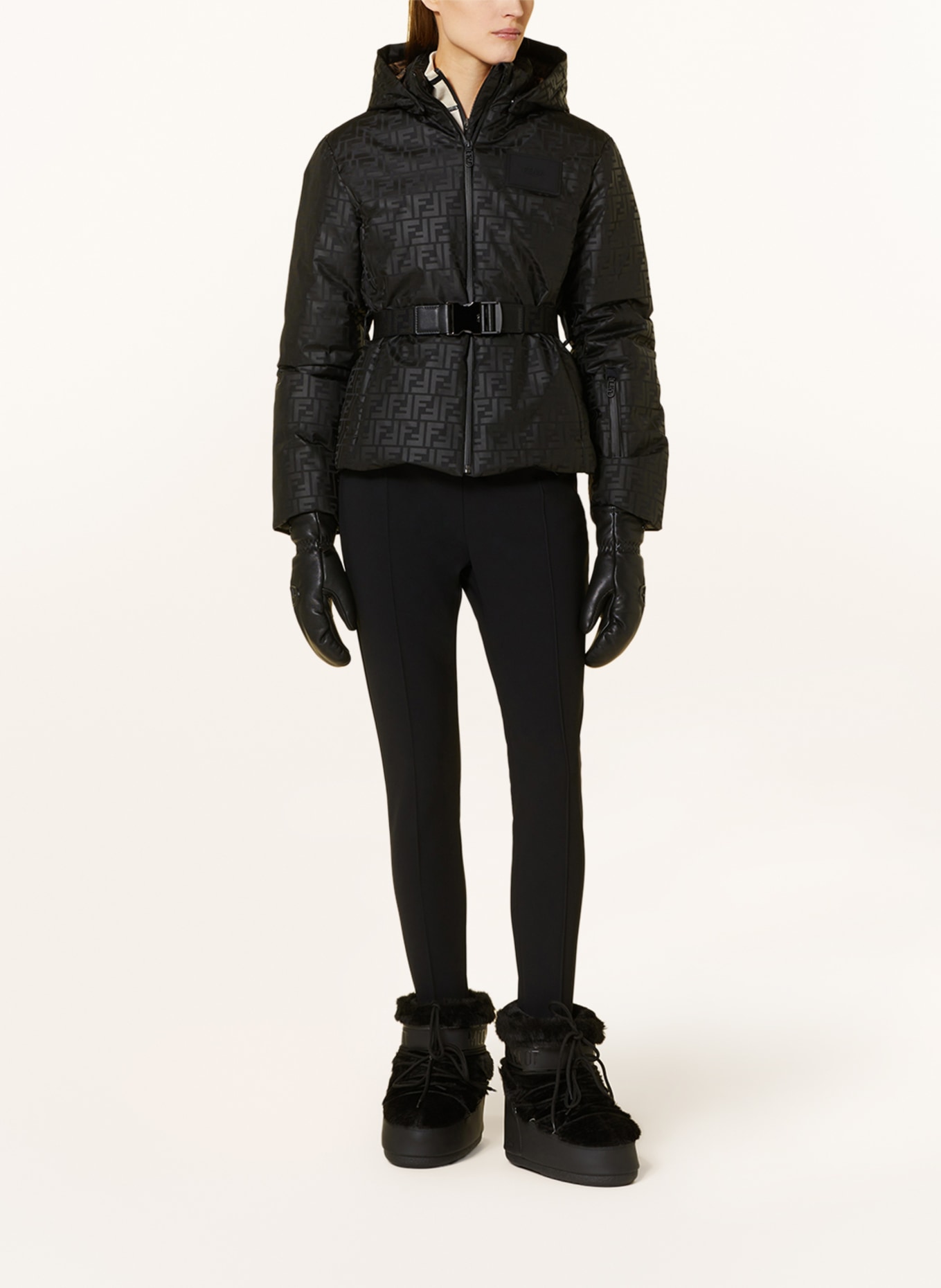 FENDI Ski jacket, Color: BLACK (Image 2)