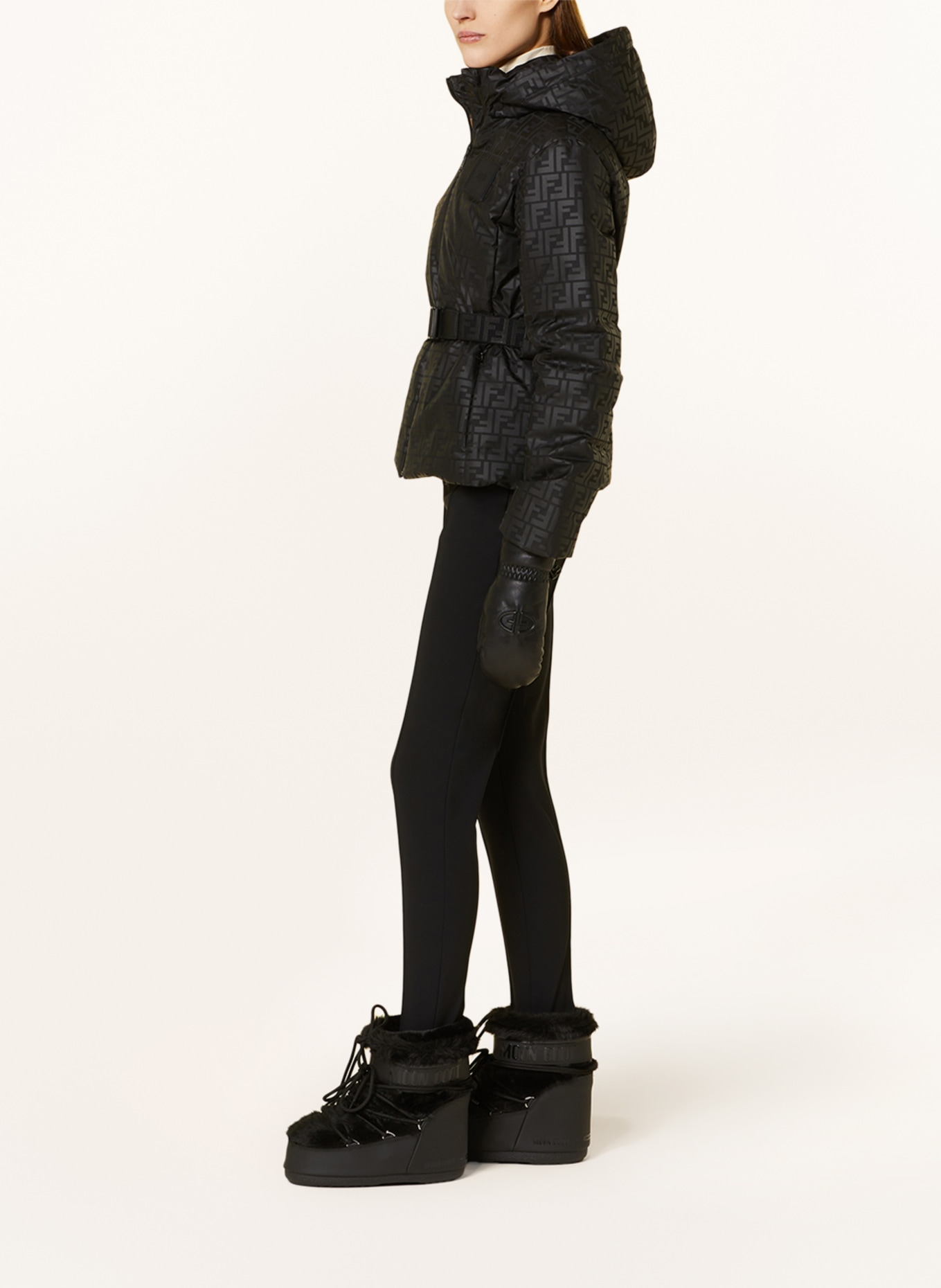 FENDI Ski jacket, Color: BLACK (Image 4)