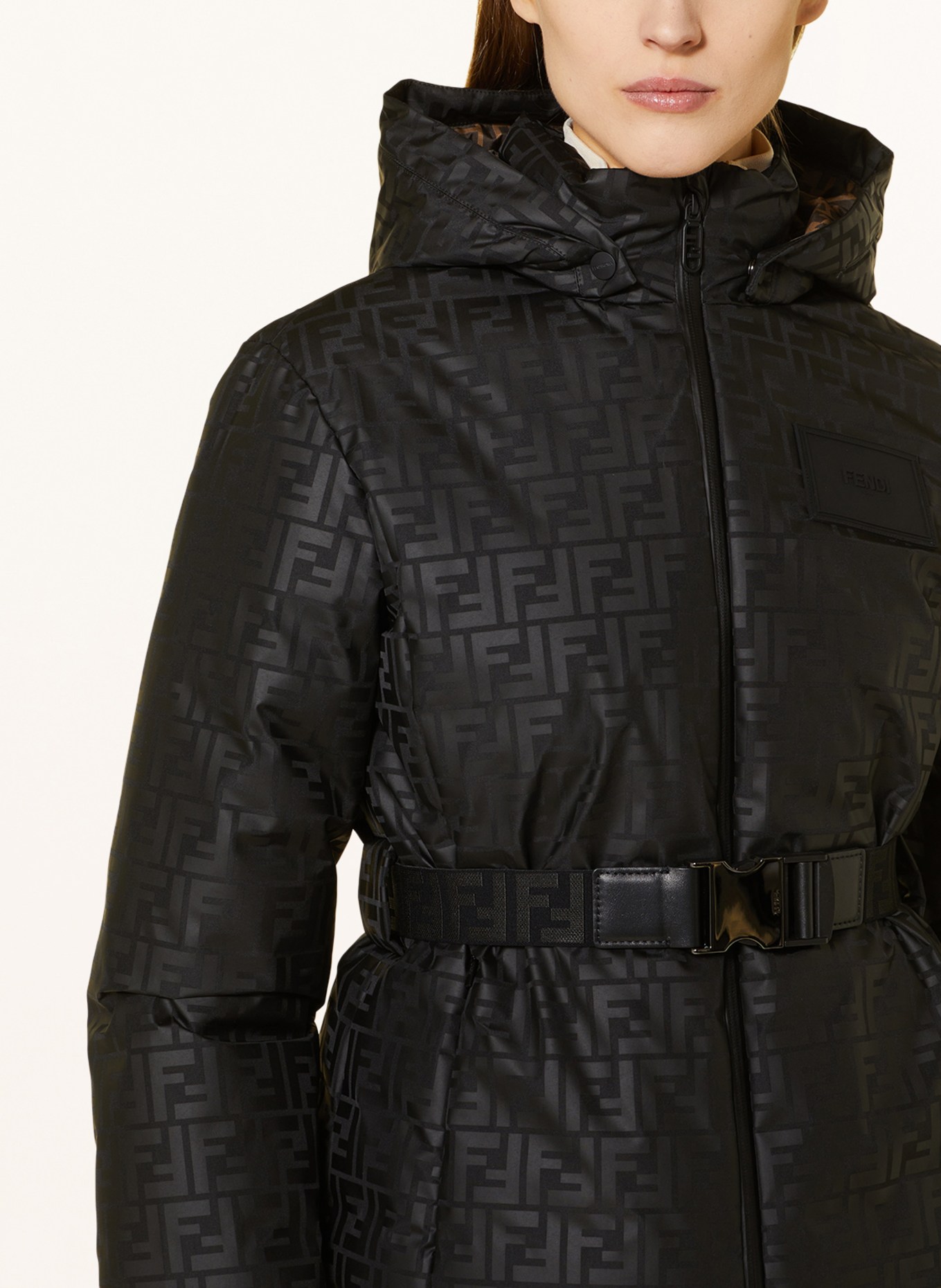 FENDI Ski jacket, Color: BLACK (Image 5)