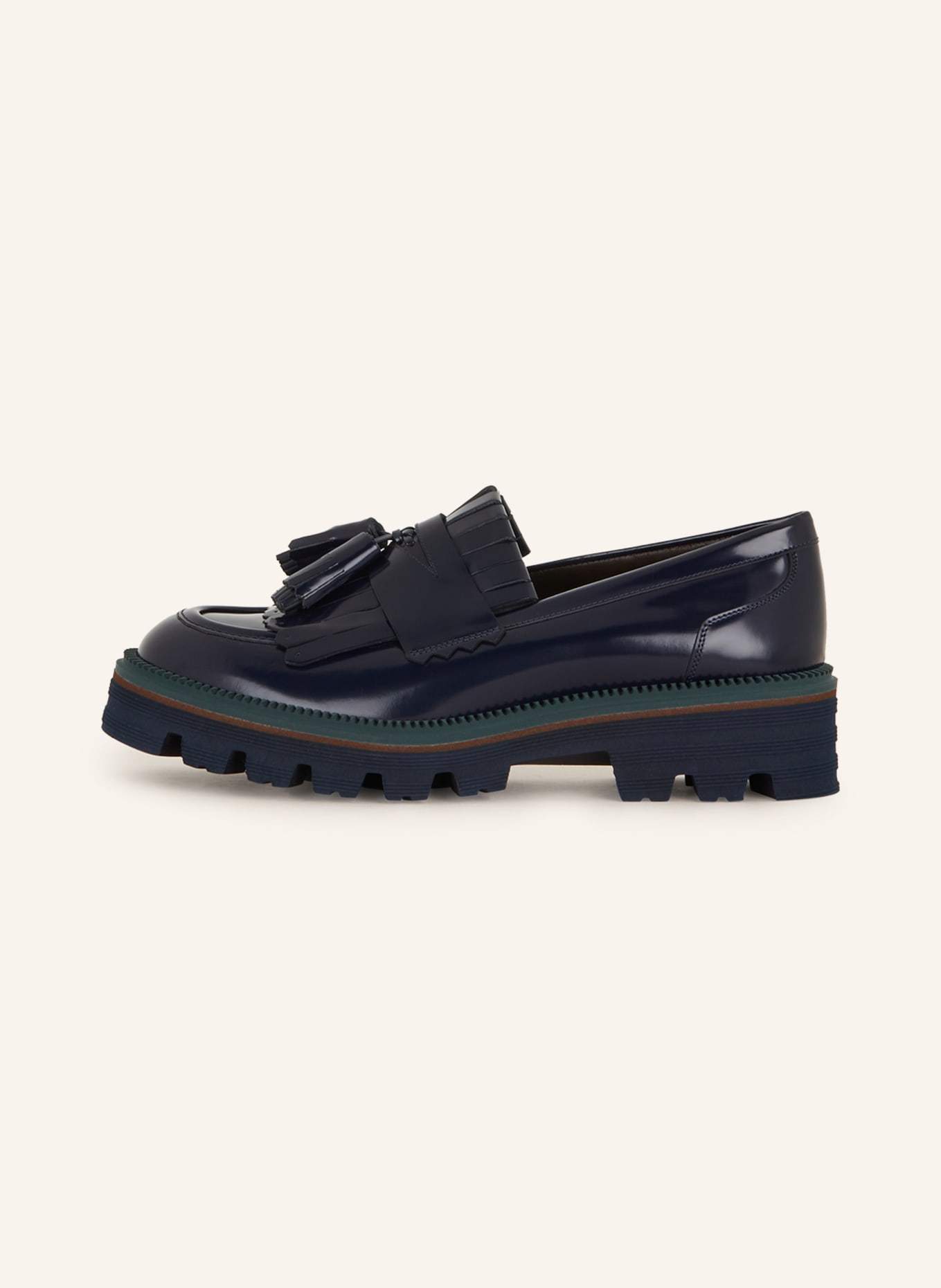 Pertini Penny loafers, Color: DARK BLUE (Image 4)
