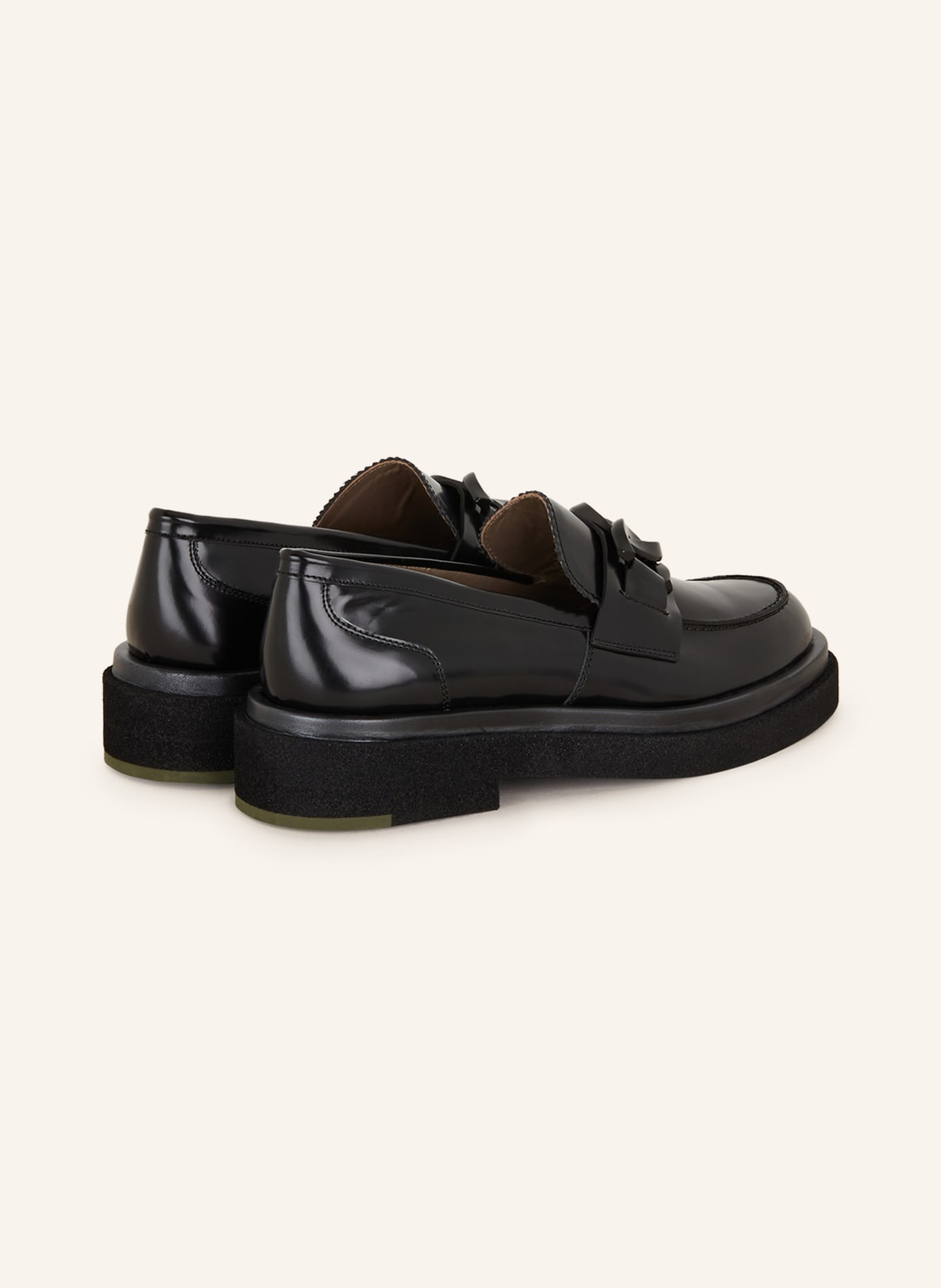 Pertini Loafers, Color: BLACK (Image 2)
