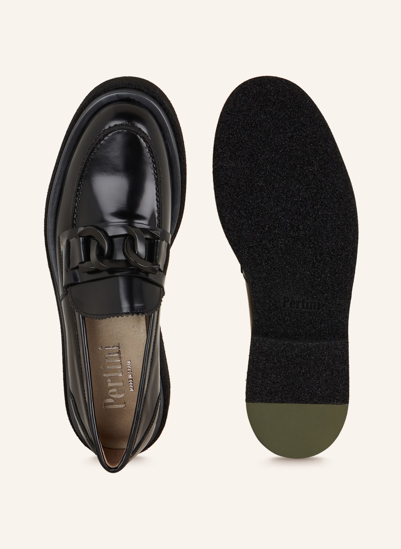 Pertini Loafers, Color: BLACK (Image 5)
