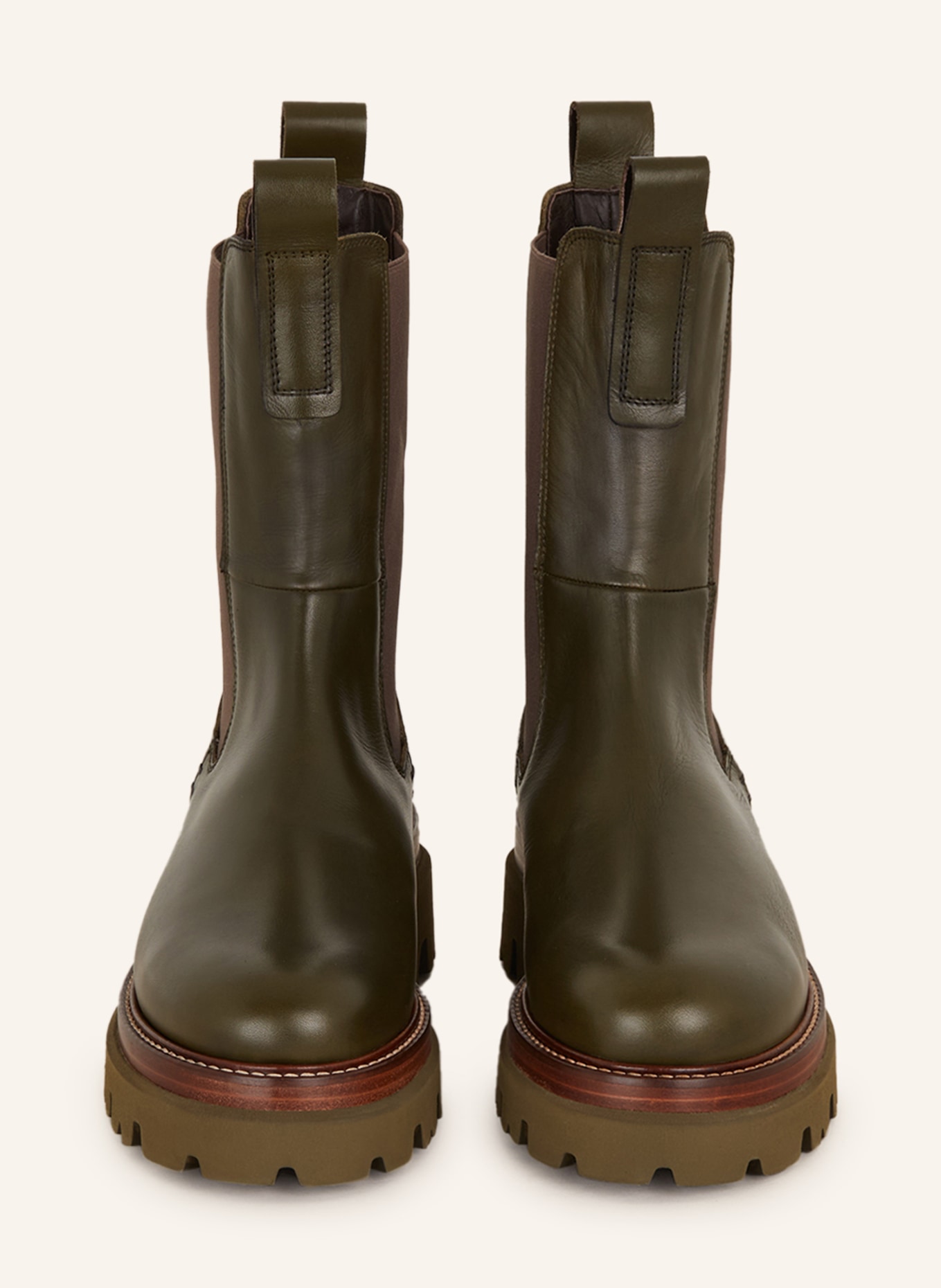 Pertini Chelsea-Boots, Farbe: OLIV (Bild 3)