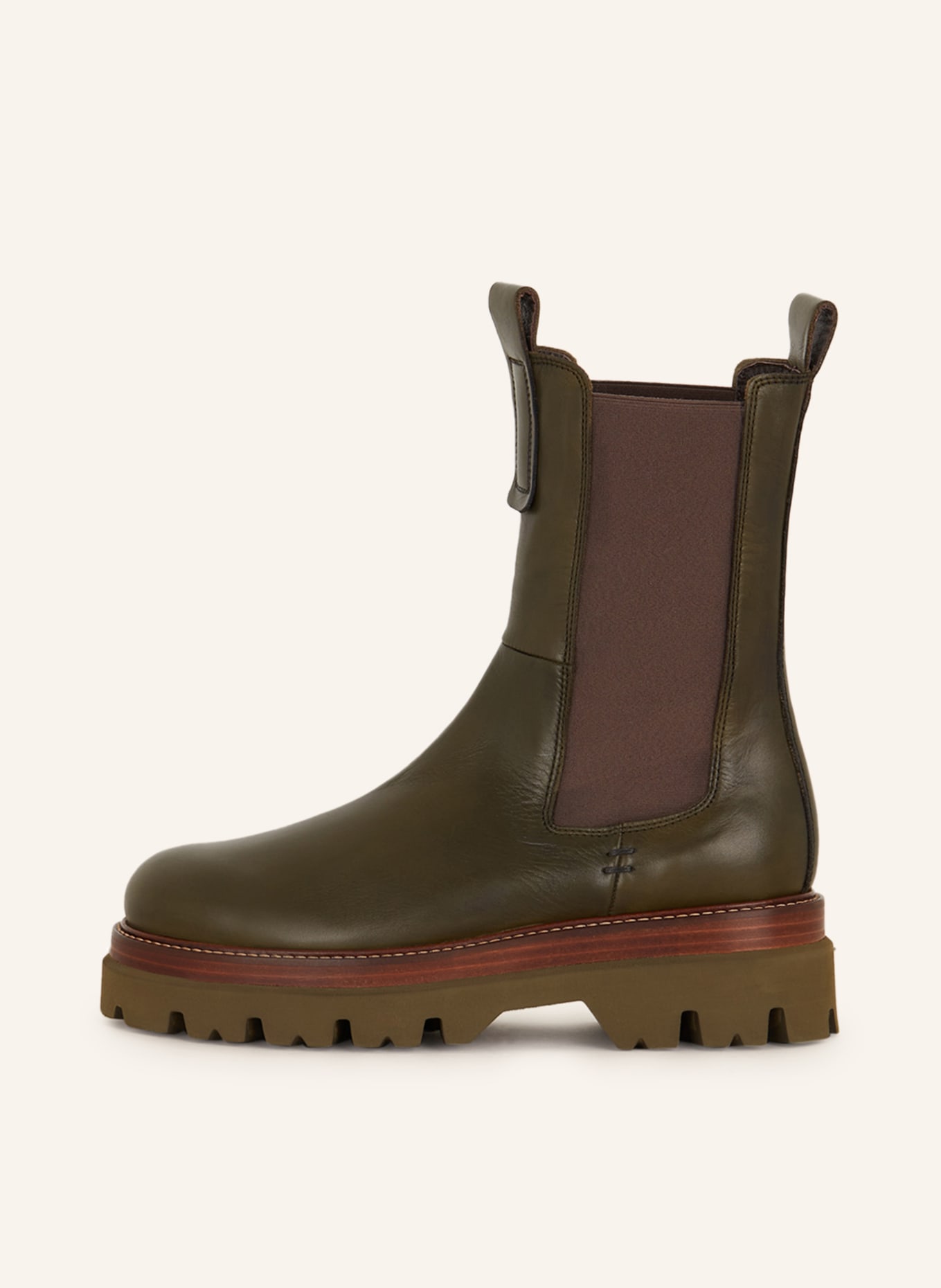 Pertini Chelsea-Boots, Farbe: OLIV (Bild 4)