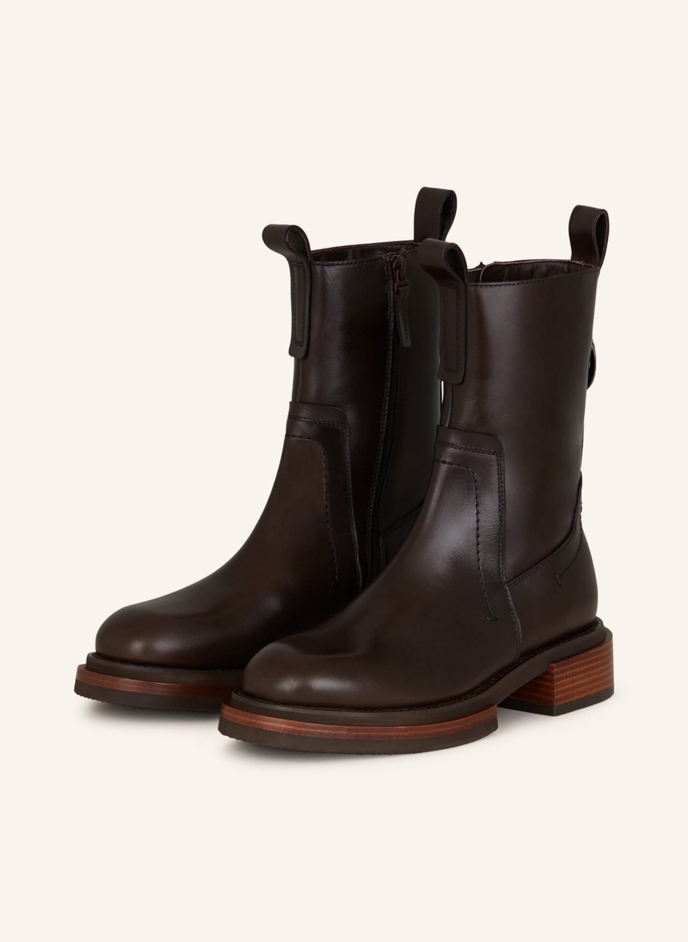 Pertini Boots, Color: DARK BROWN (Image 1)