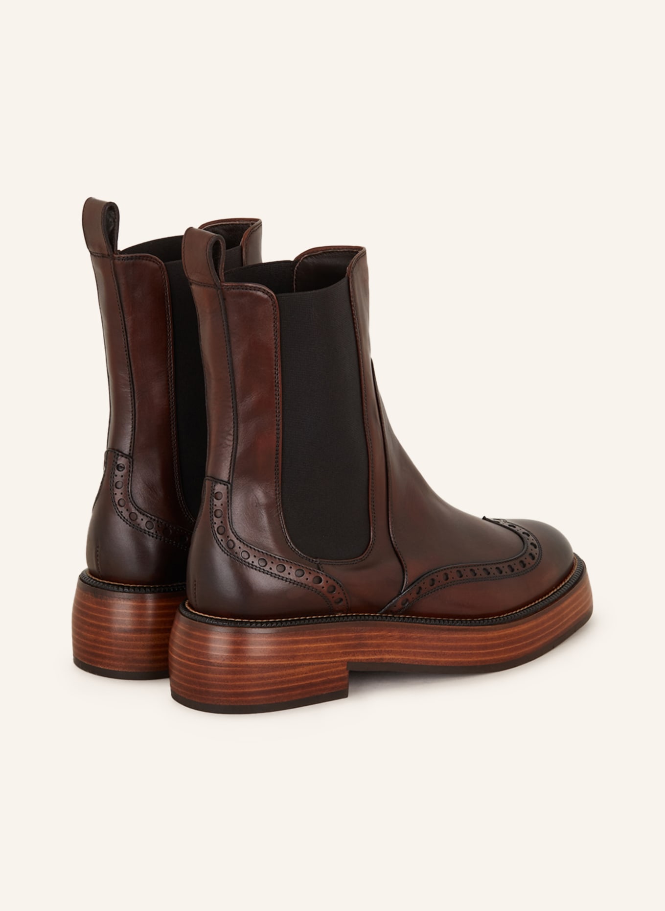 Pertini Chelsea-Boots, Farbe: BRAUN (Bild 2)