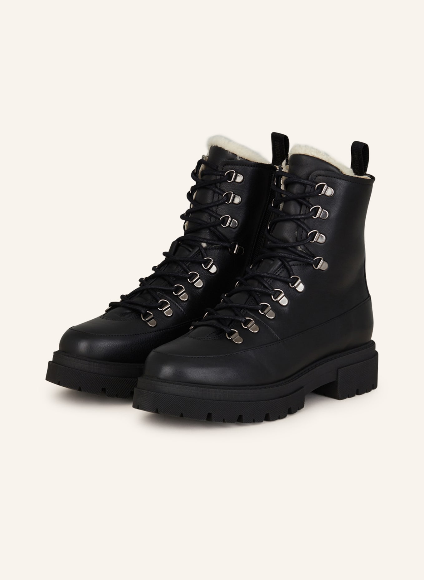 BLACKSTONE Lace-up boots, Color: BLACK (Image 1)