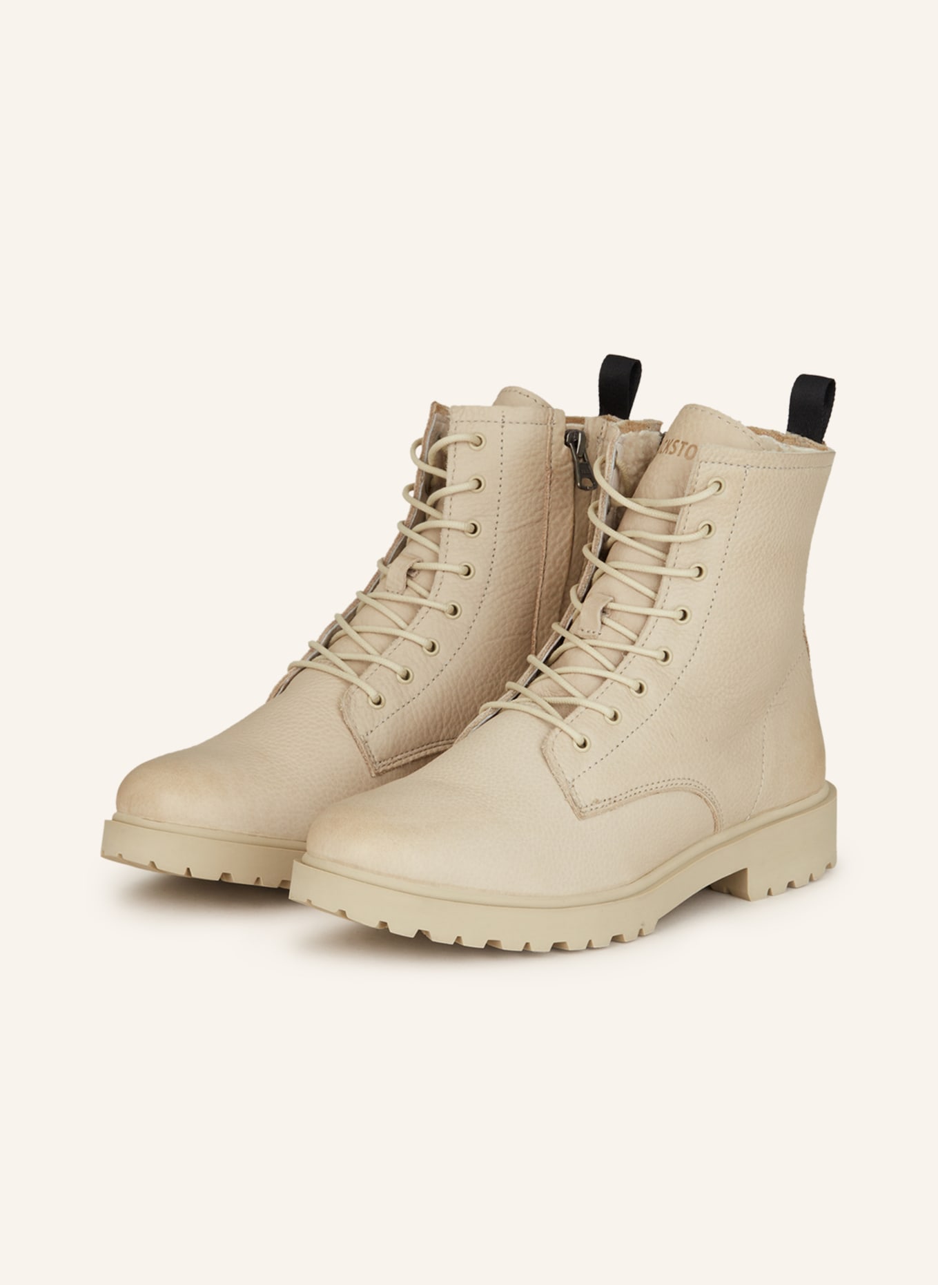 BLACKSTONE Lace-up boots, Color: BEIGE (Image 1)
