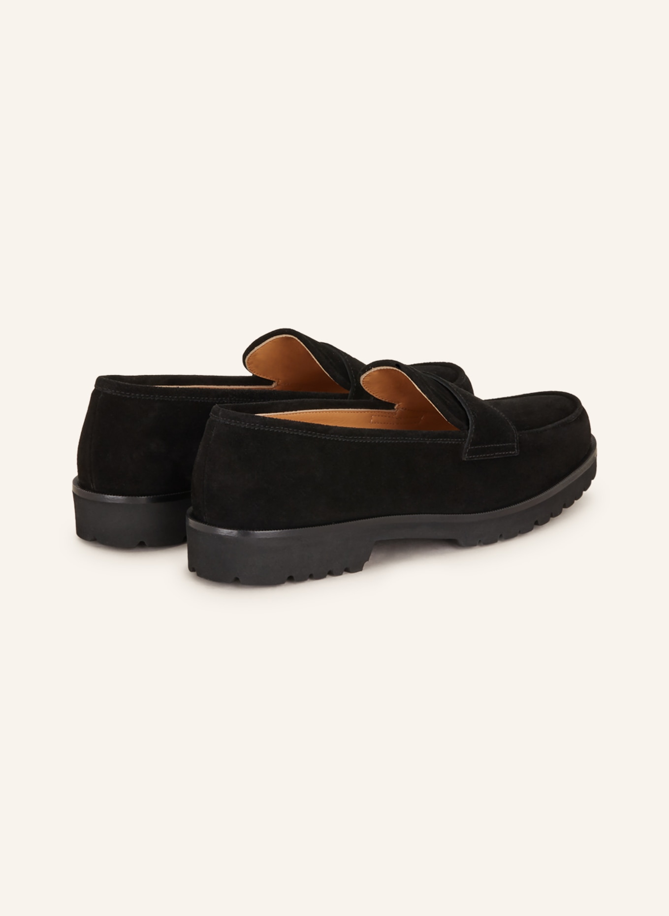 UNÜTZER Penny loafers, Color: BLACK (Image 2)