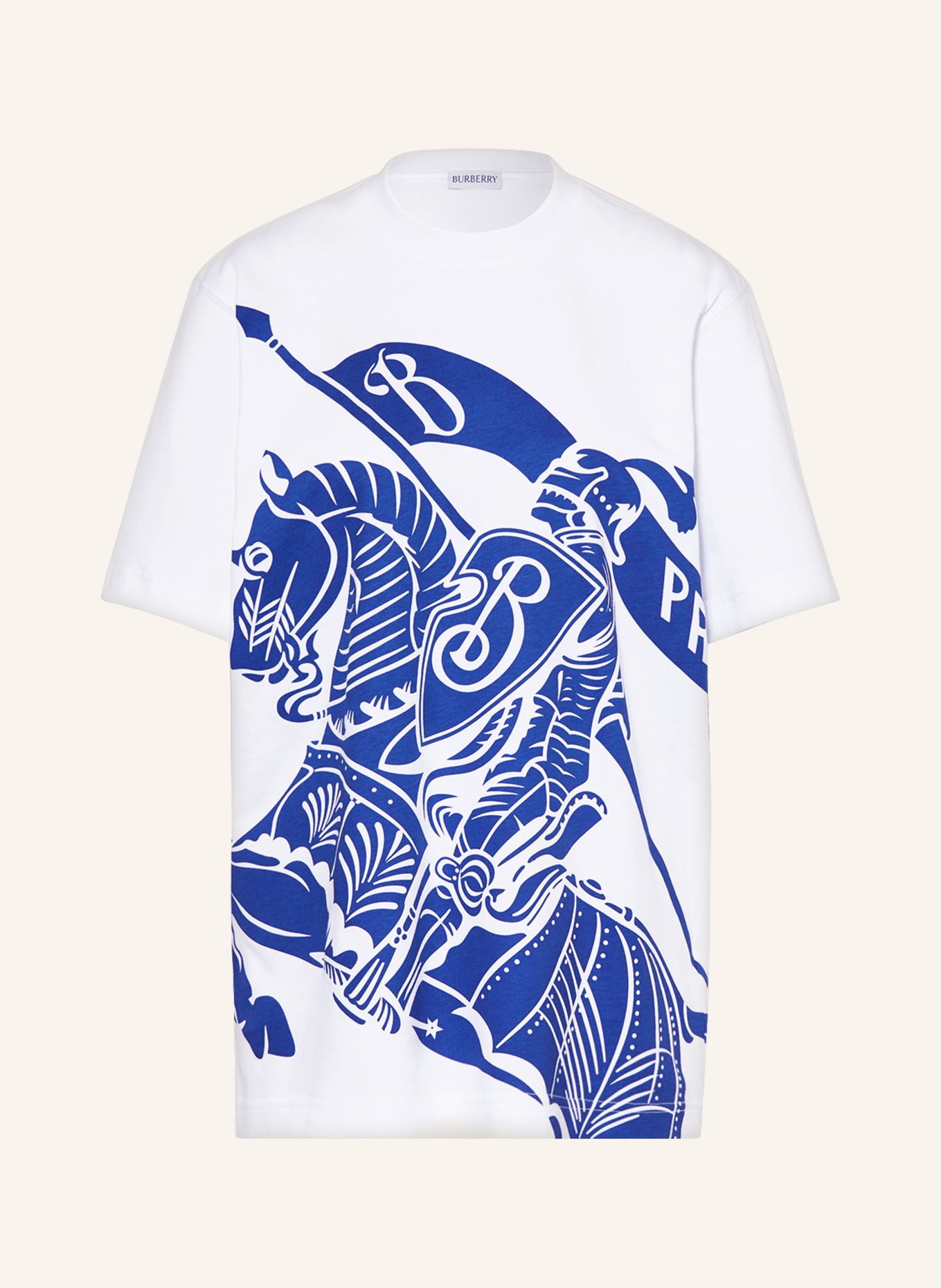 BURBERRY T-shirt RUNWAY, Color: WHITE/ BLUE (Image 1)
