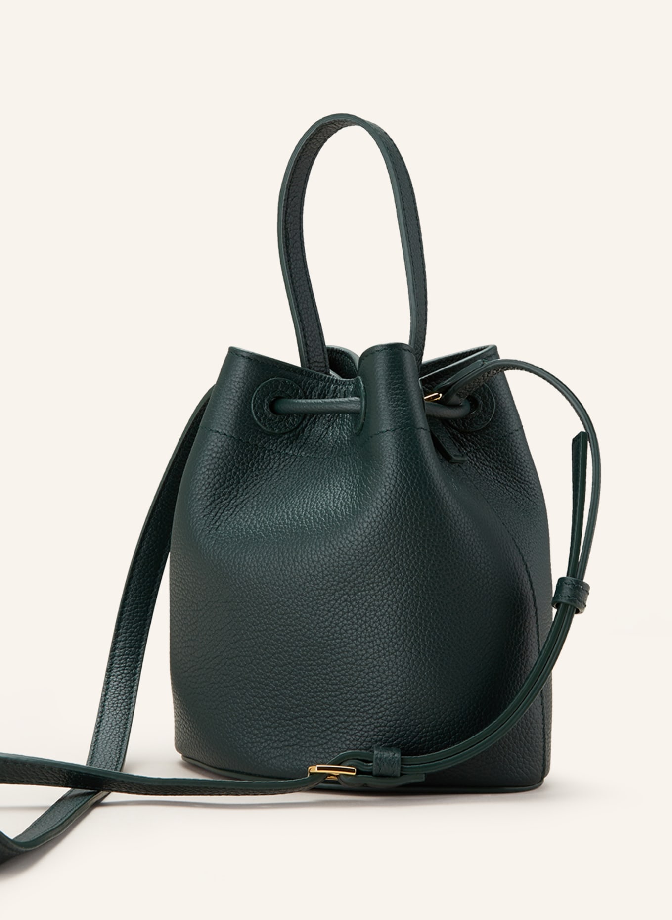BURBERRY Pouch bag TB BUCKET BAG SMALL, Color: DARK GREEN (Image 2)