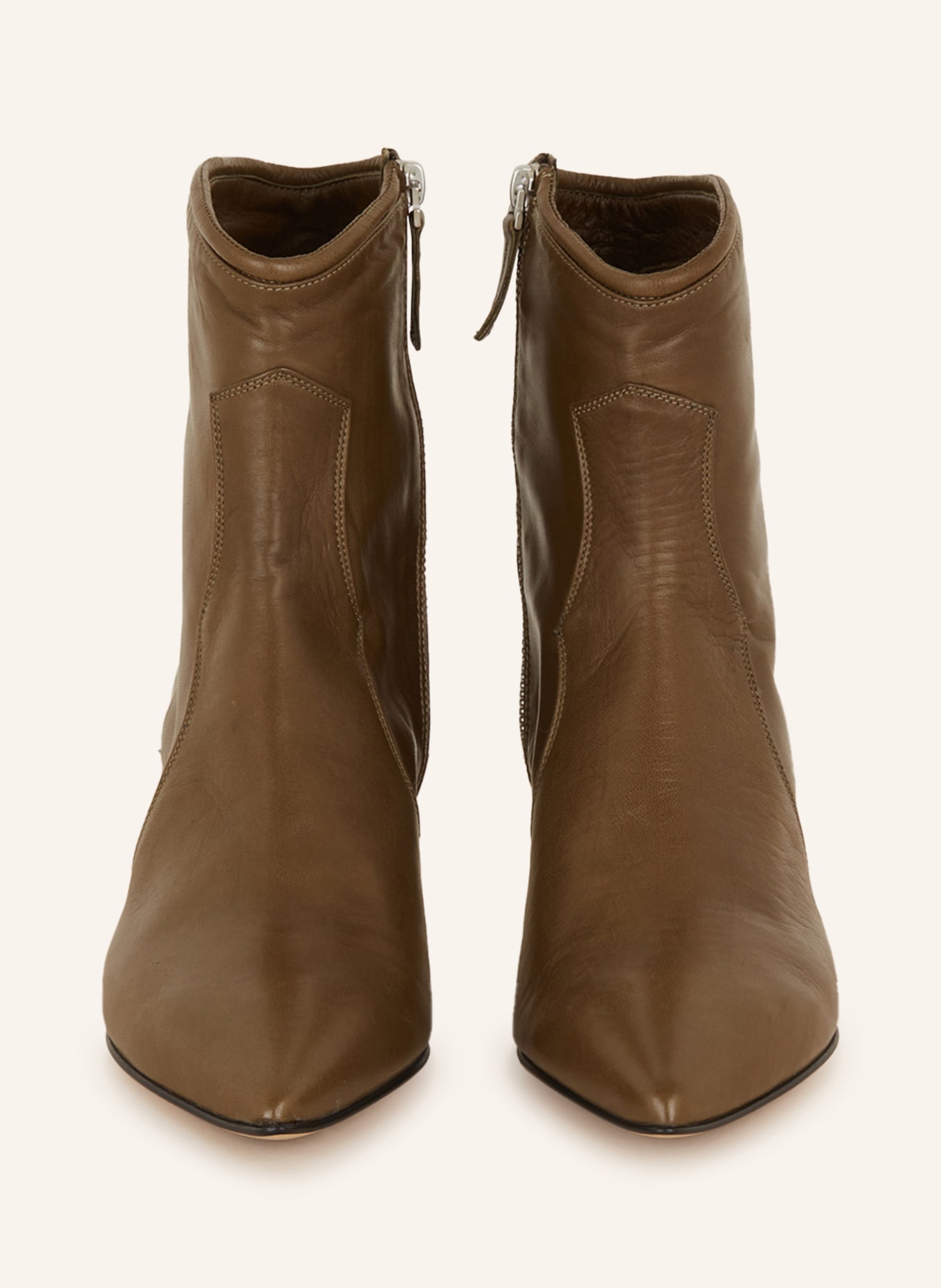 POMME D'OR Ankle boots HELLE, Color: OLIVE (Image 3)