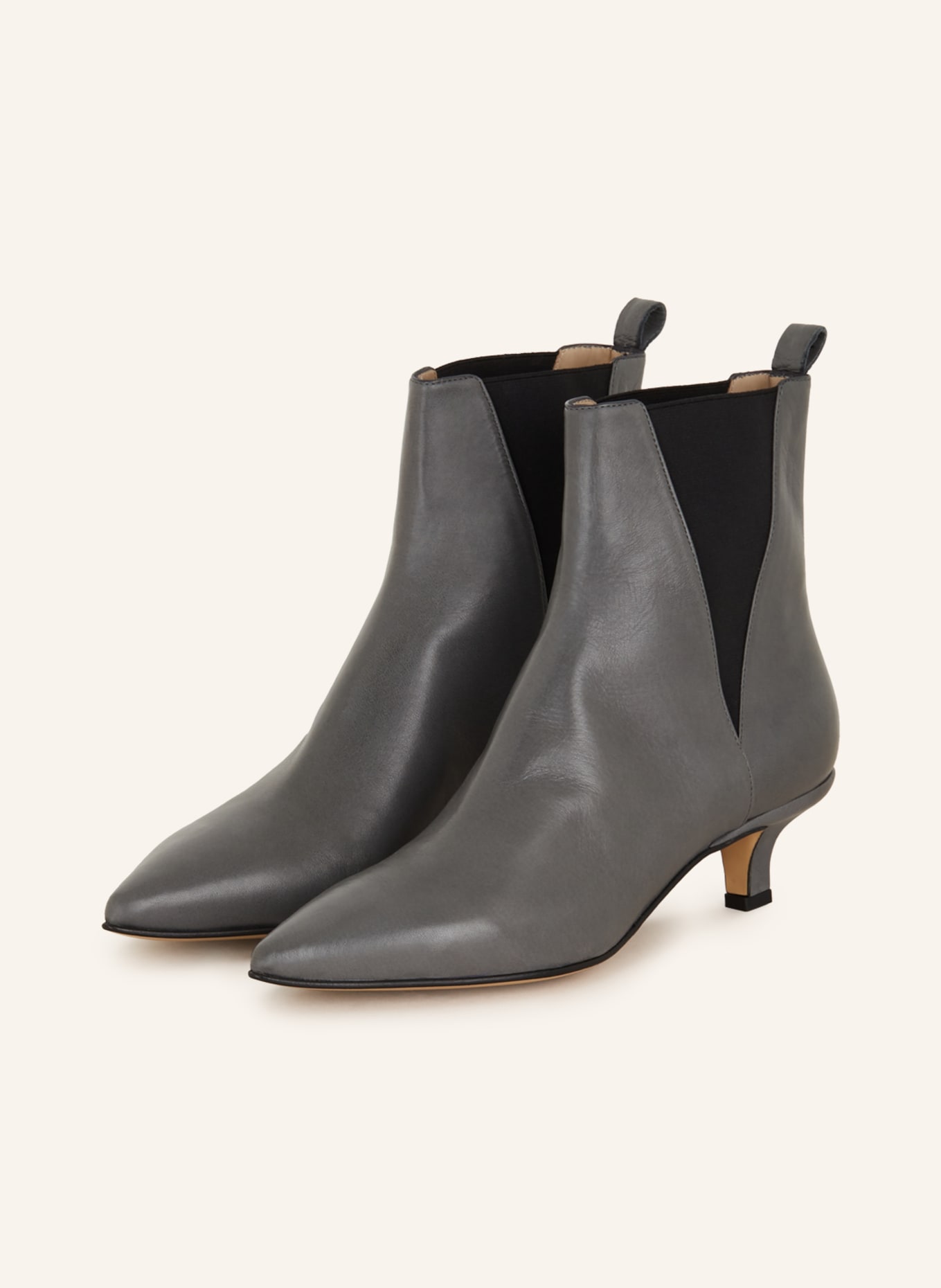 POMME D'OR Ankle boots HELLE, Color: GRAY (Image 1)