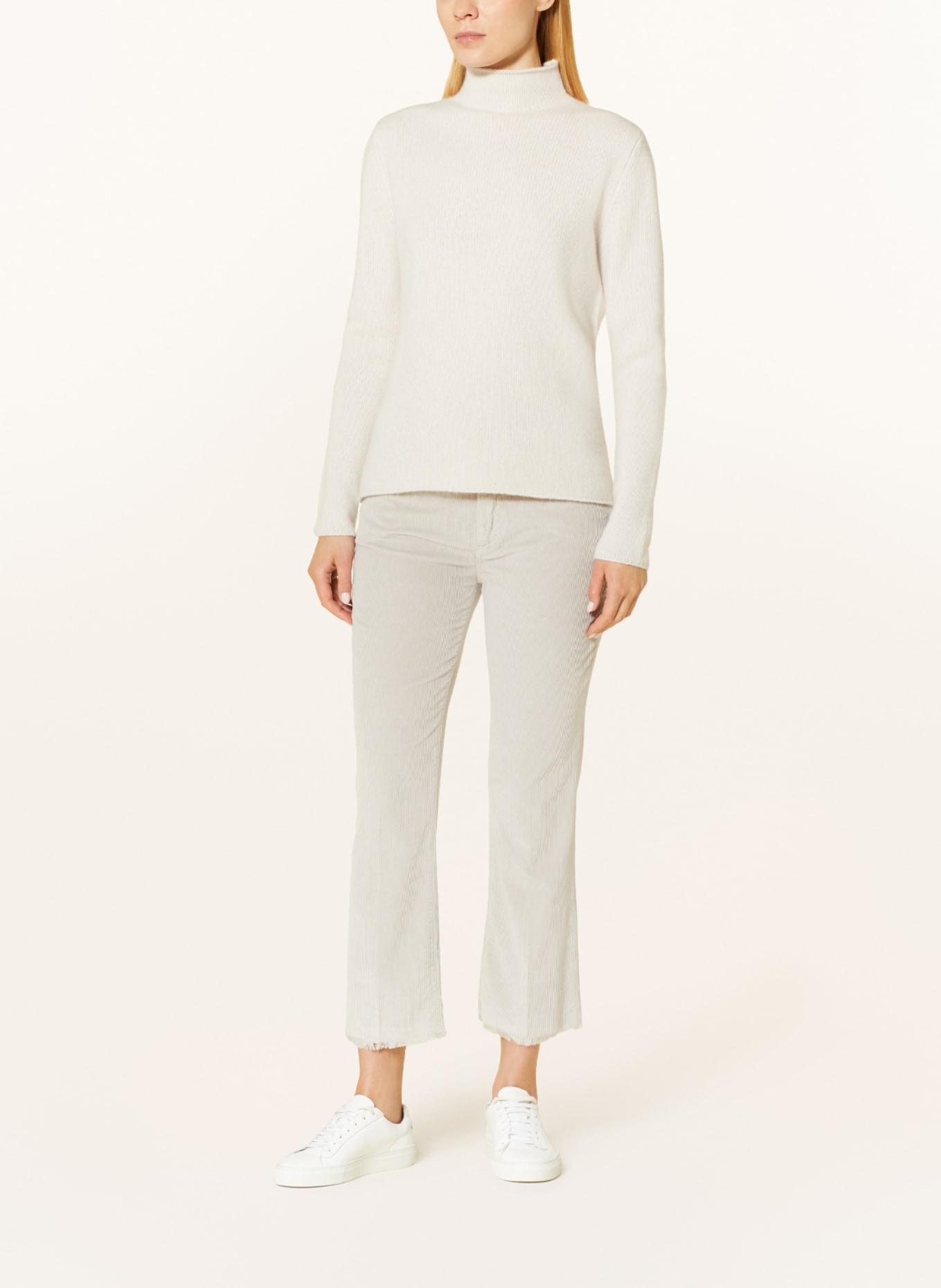 nine:inthe:morning Corduroy trousers ENDLESS, Color: CREAM (Image 2)