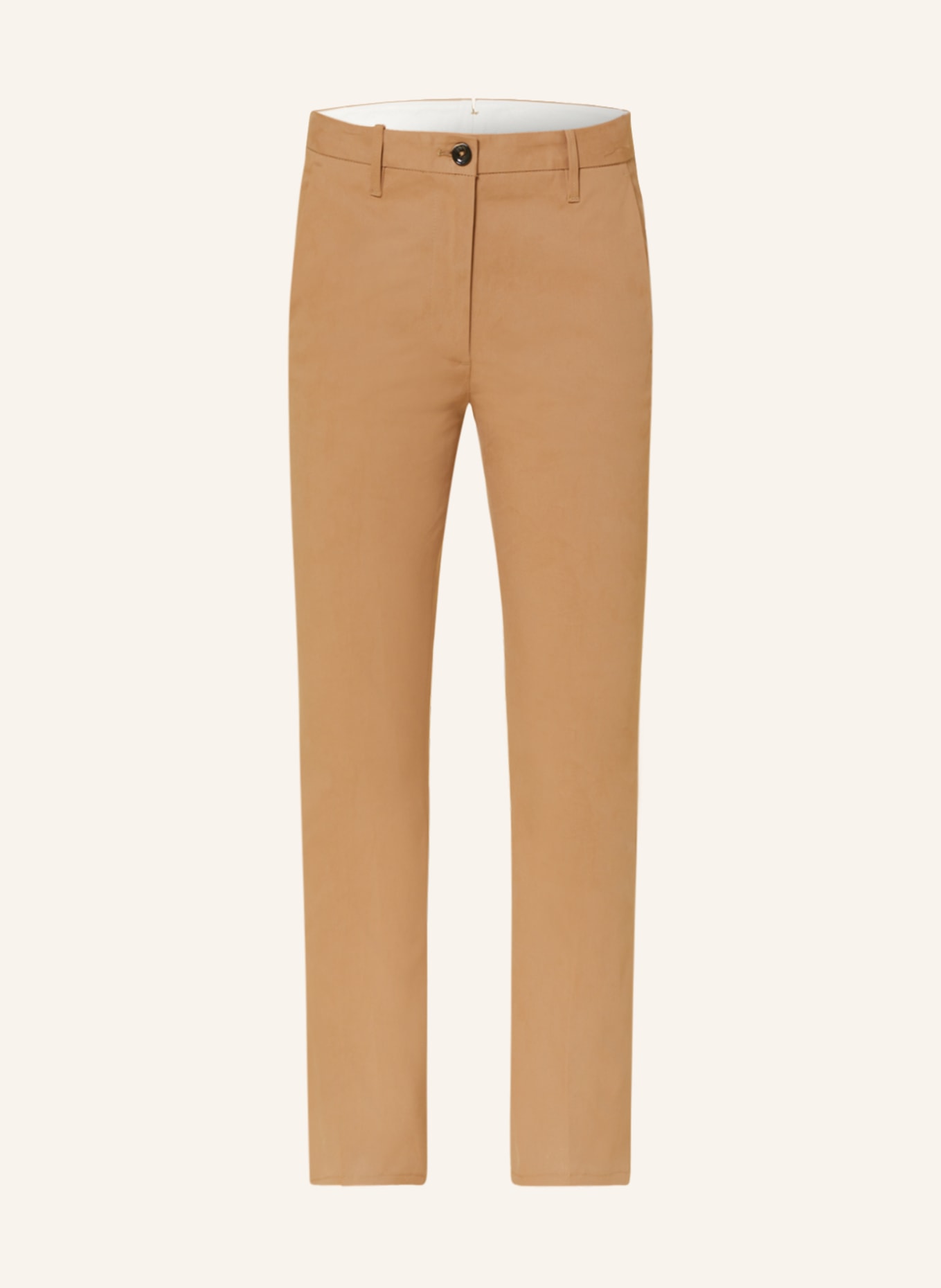 nine:inthe:morning 7/8 trousers ROME, Color: COGNAC (Image 1)