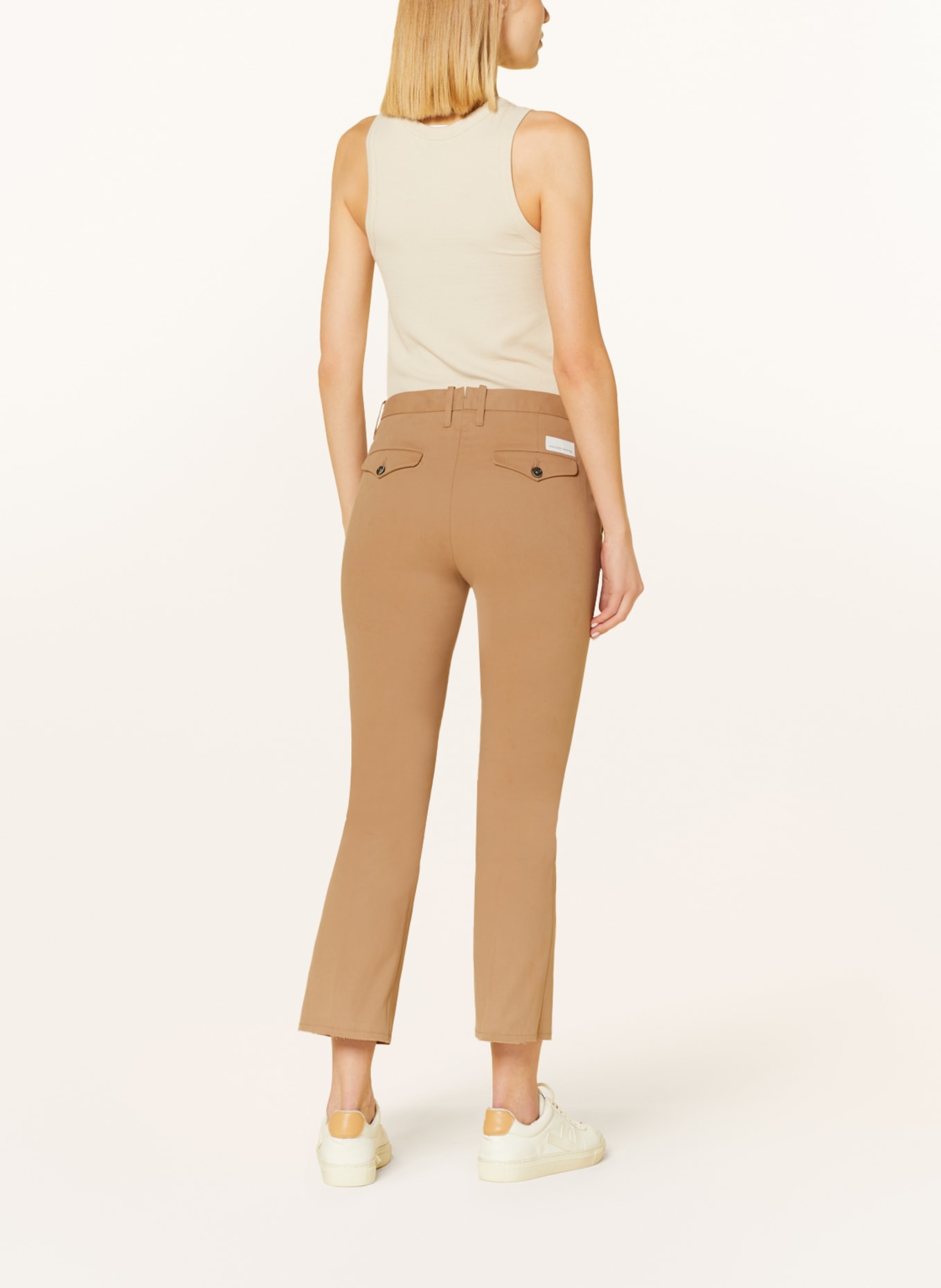 nine:inthe:morning 7/8 trousers ROME, Color: COGNAC (Image 3)