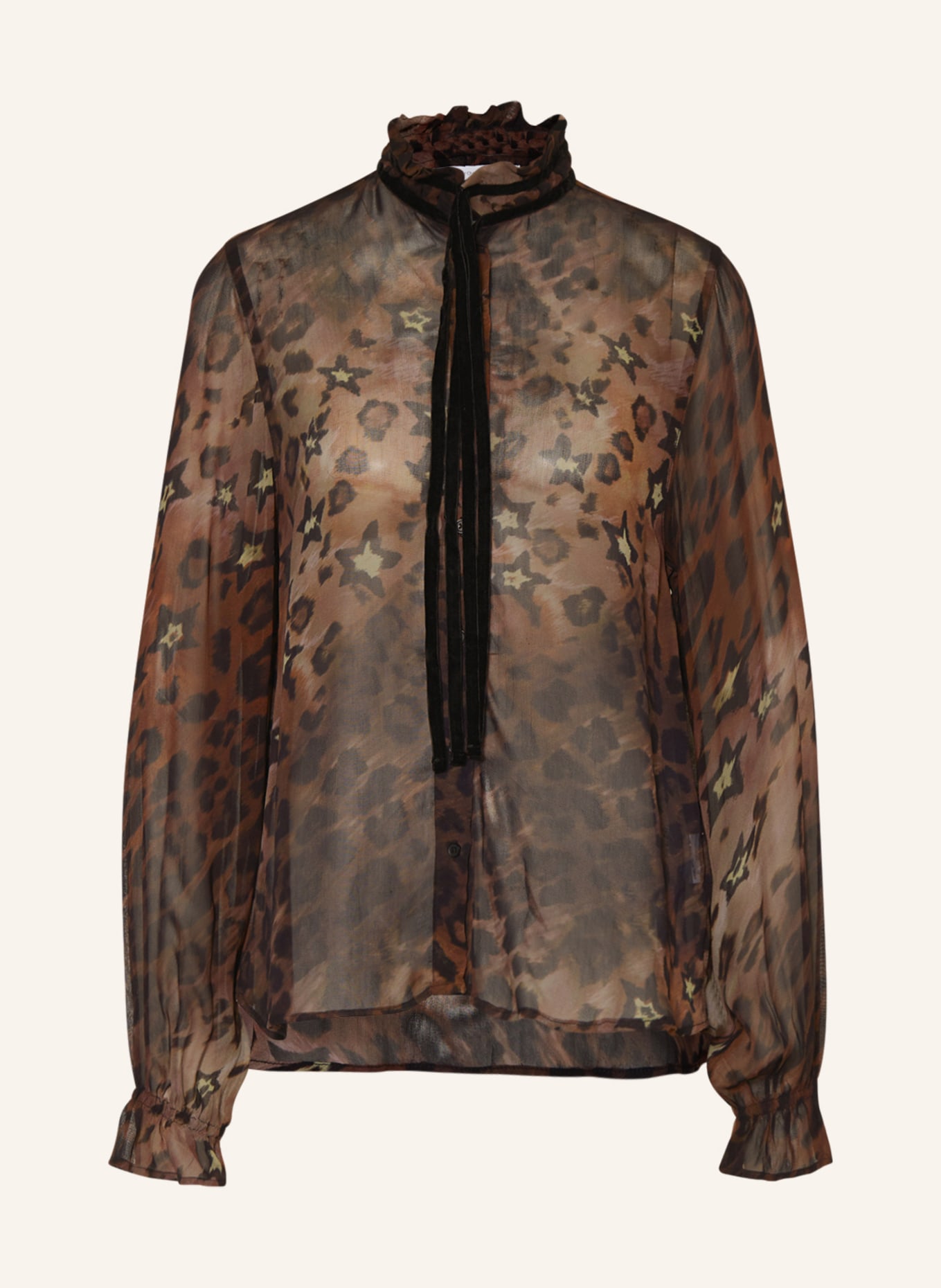 FrogBox Blouse, Color: BROWN (Image 1)