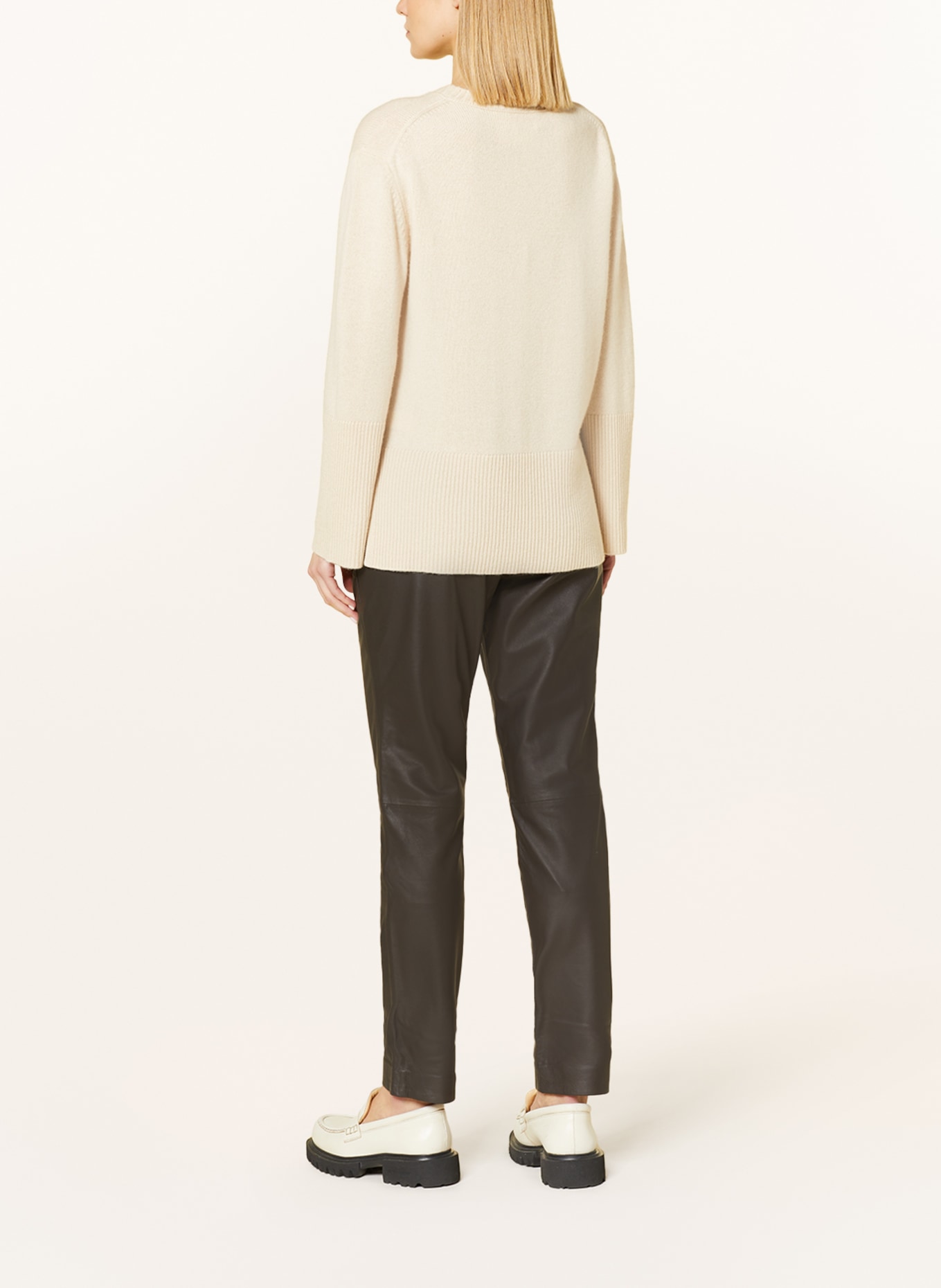 HEMISPHERE Cashmere-Pullover, Farbe: CREME (Bild 3)
