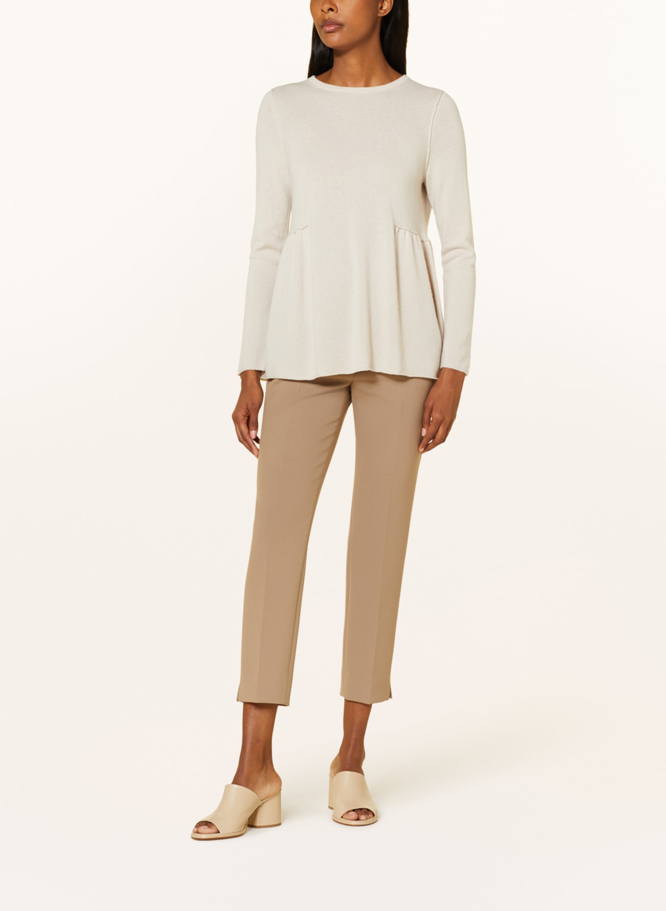 HEMISPHERE Cashmere-Pullover, Farbe: BEIGE (Bild 2)