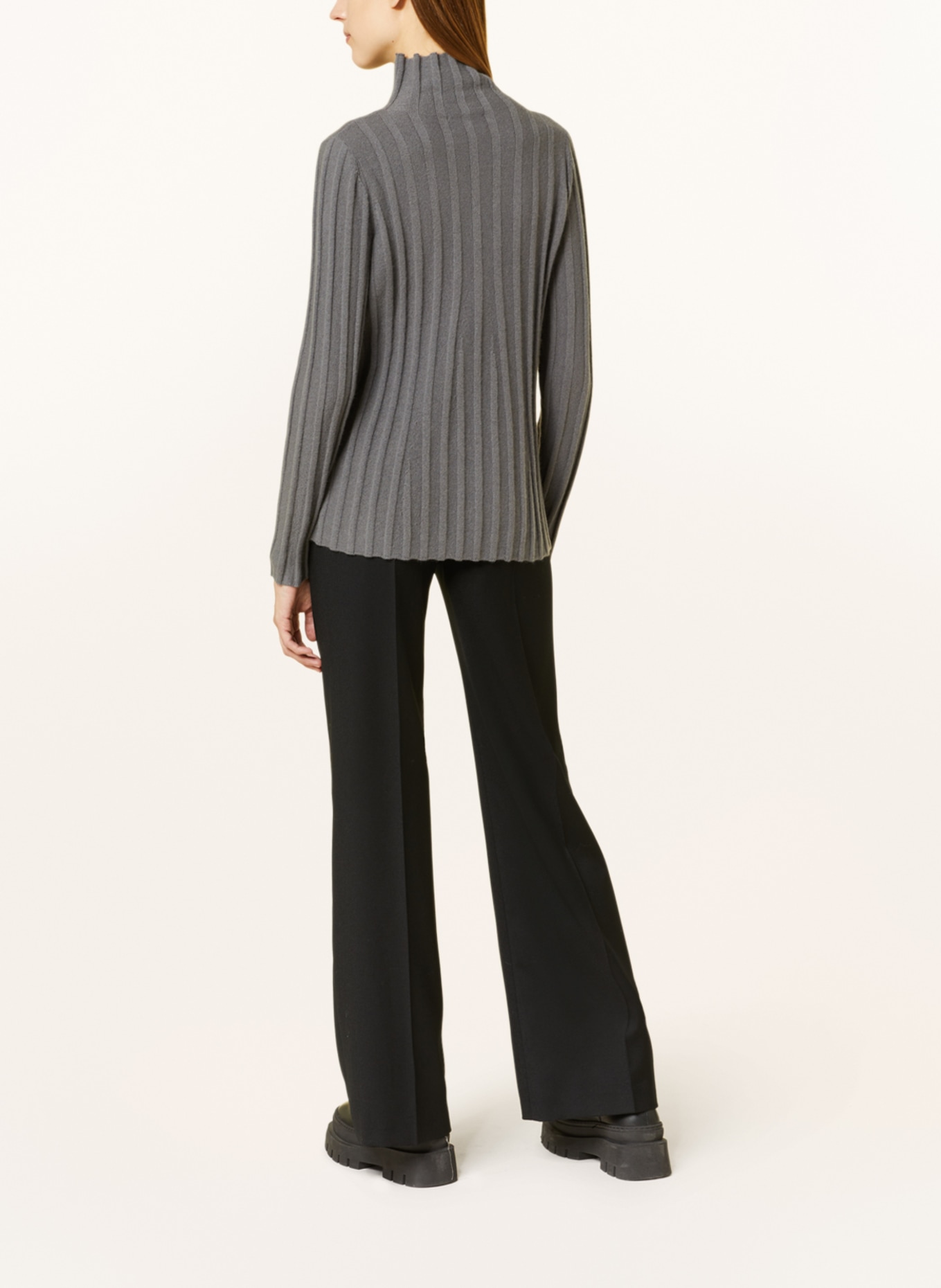 HEMISPHERE Cashmere sweater, Color: GRAY (Image 3)