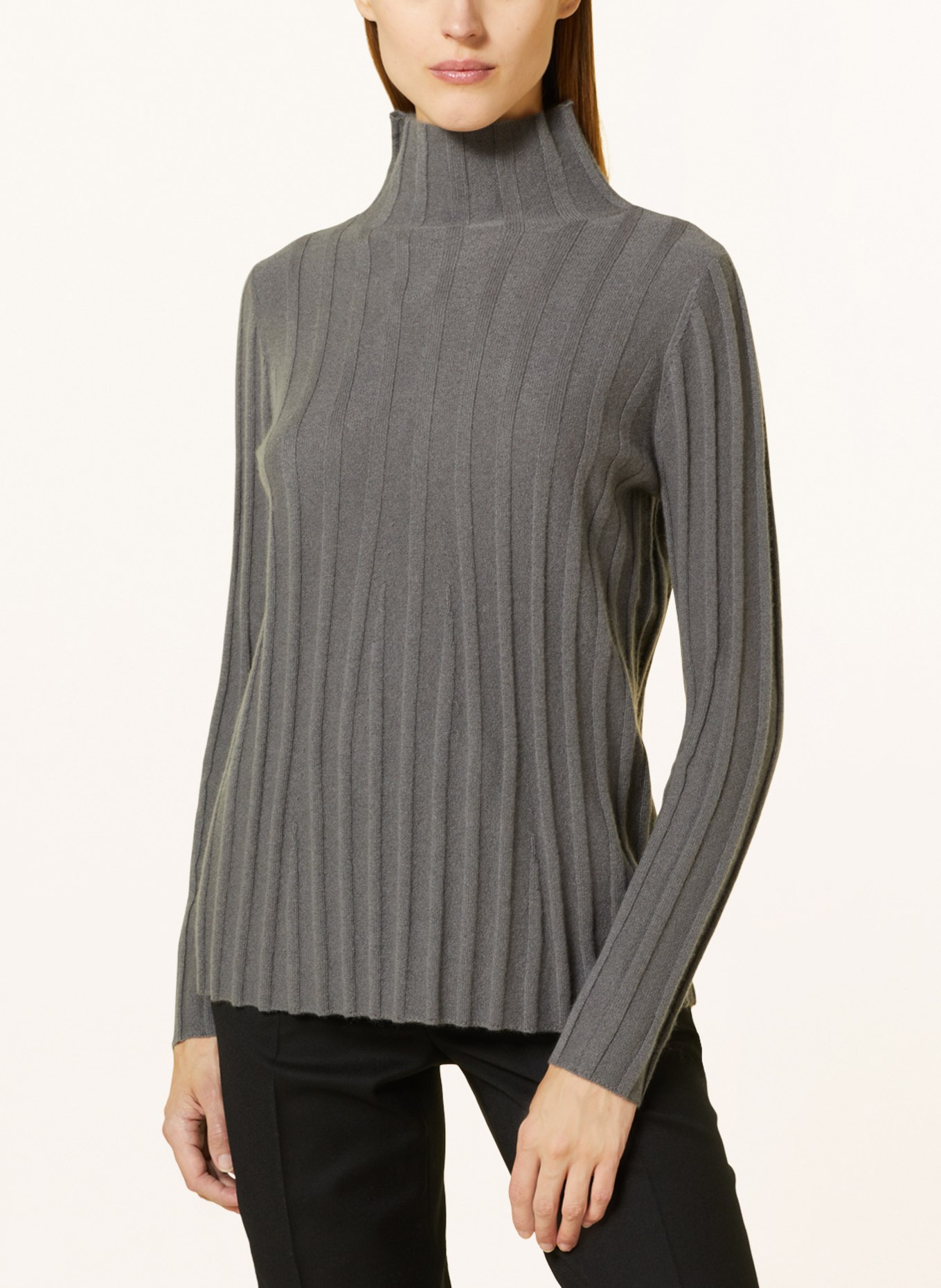 HEMISPHERE Cashmere-Pullover, Farbe: GRAU (Bild 4)