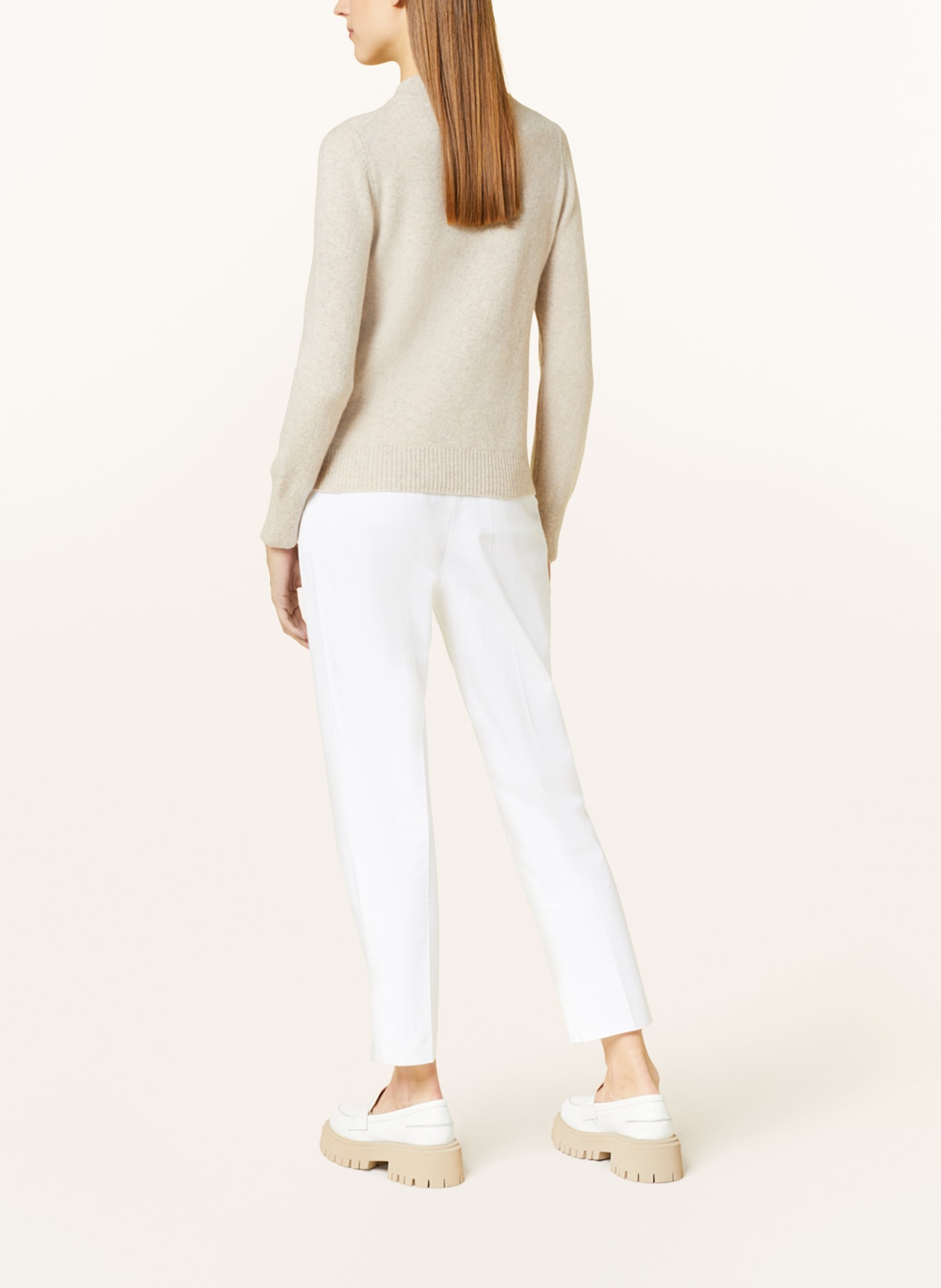 HEMISPHERE Cashmere-Pullover, Farbe: CREME (Bild 3)