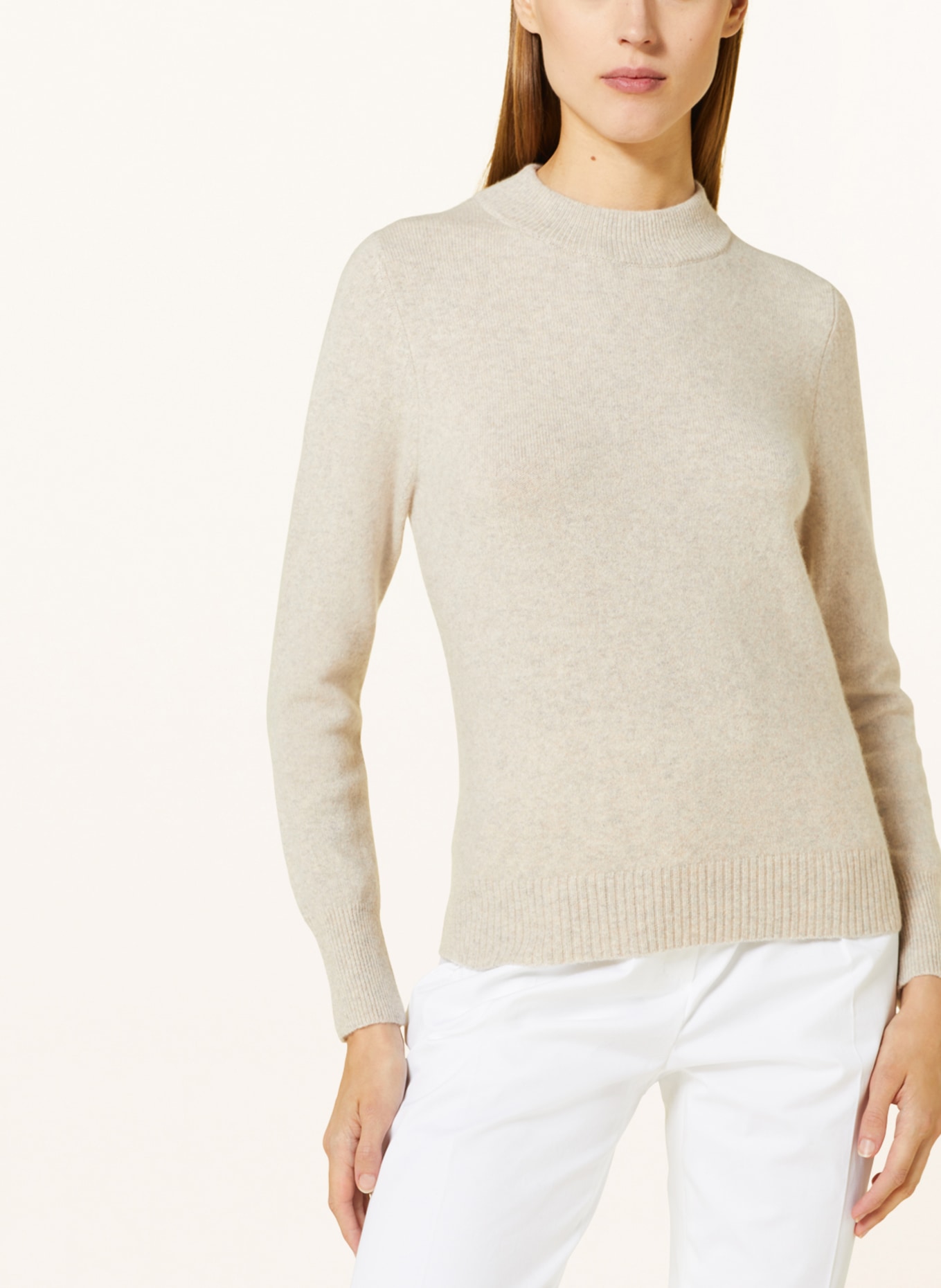 HEMISPHERE Cashmere-Pullover, Farbe: CREME (Bild 4)