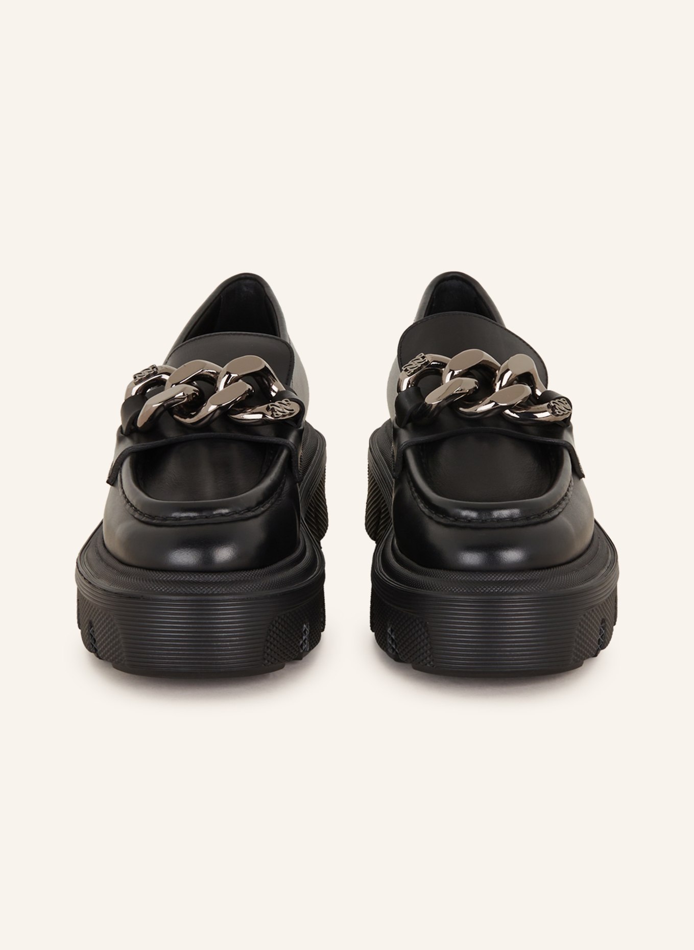 CASADEI Platform loafers GENERATION C, Color: BLACK (Image 3)