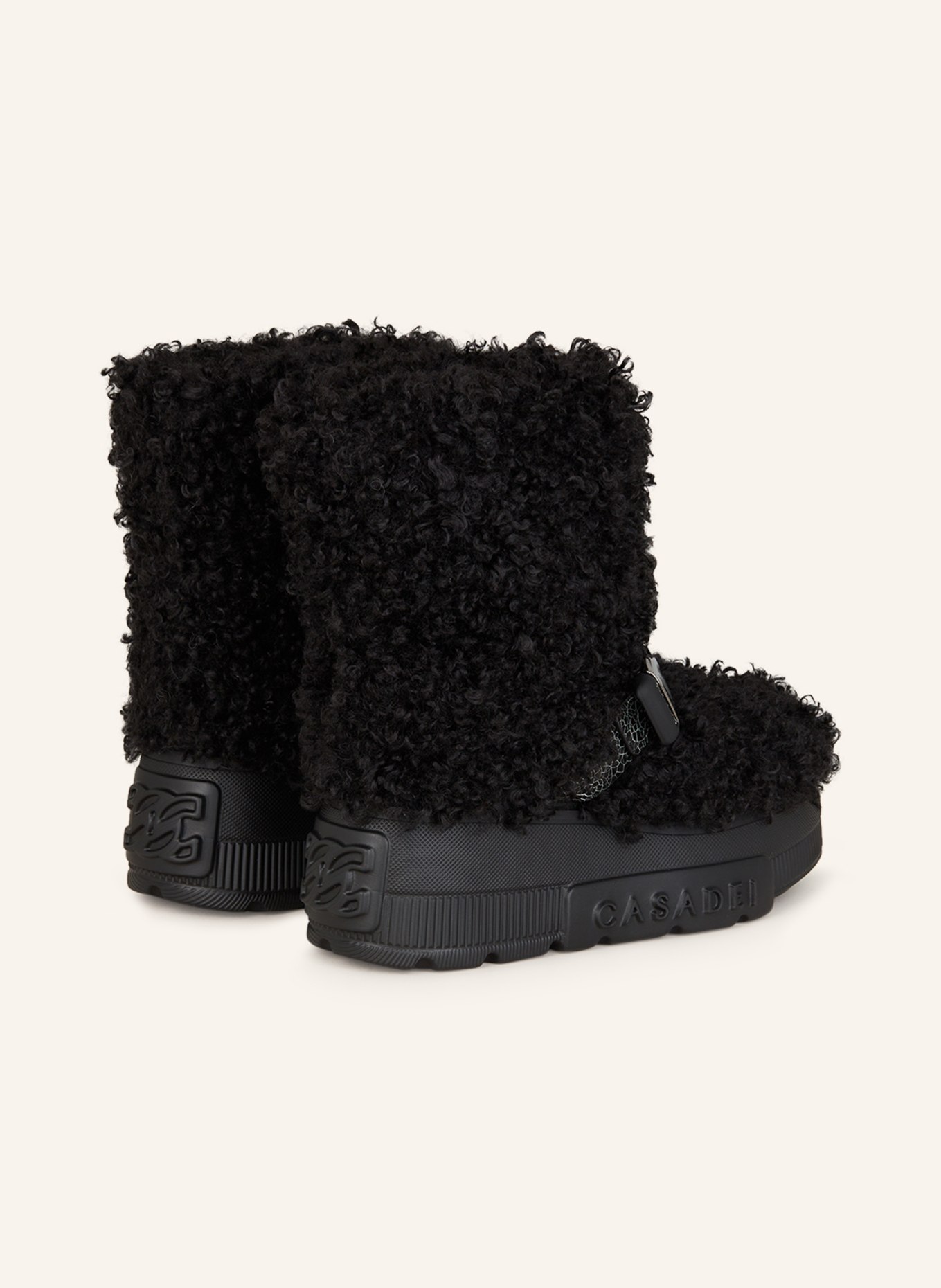 Casadei platform best sale boots