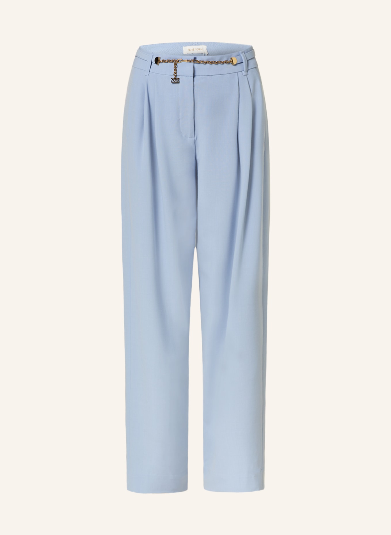 ZIMMERMANN Wide leg trousers LYRICAL, Color: LIGHT BLUE (Image 1)