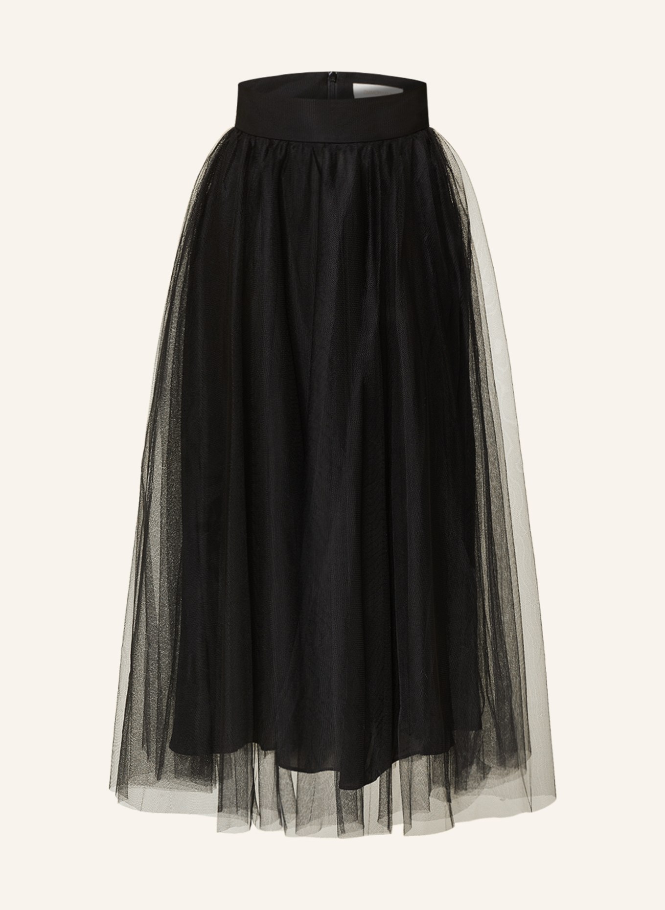 ZIMMERMANN Tulle skirt, Color: BLACK (Image 1)