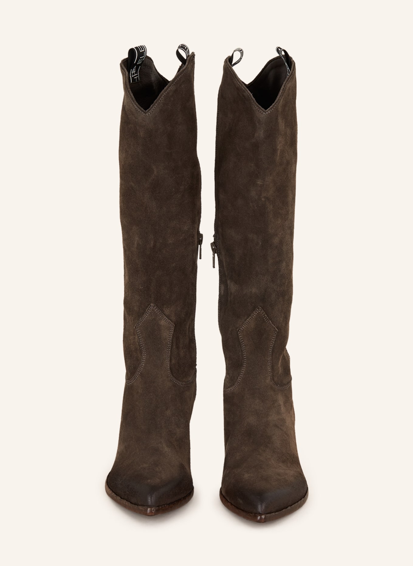 ELENA IACHI Cowboy boots, Color: GRAY (Image 3)
