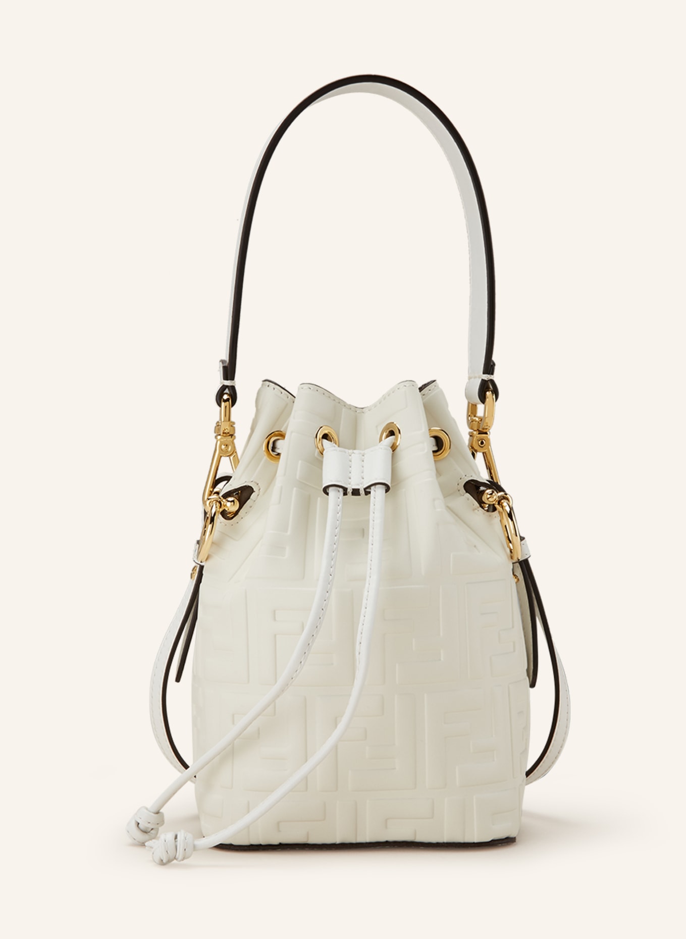 FENDI Pouch bag MON TRESOR MINI, Color: WHITE (Image 1)