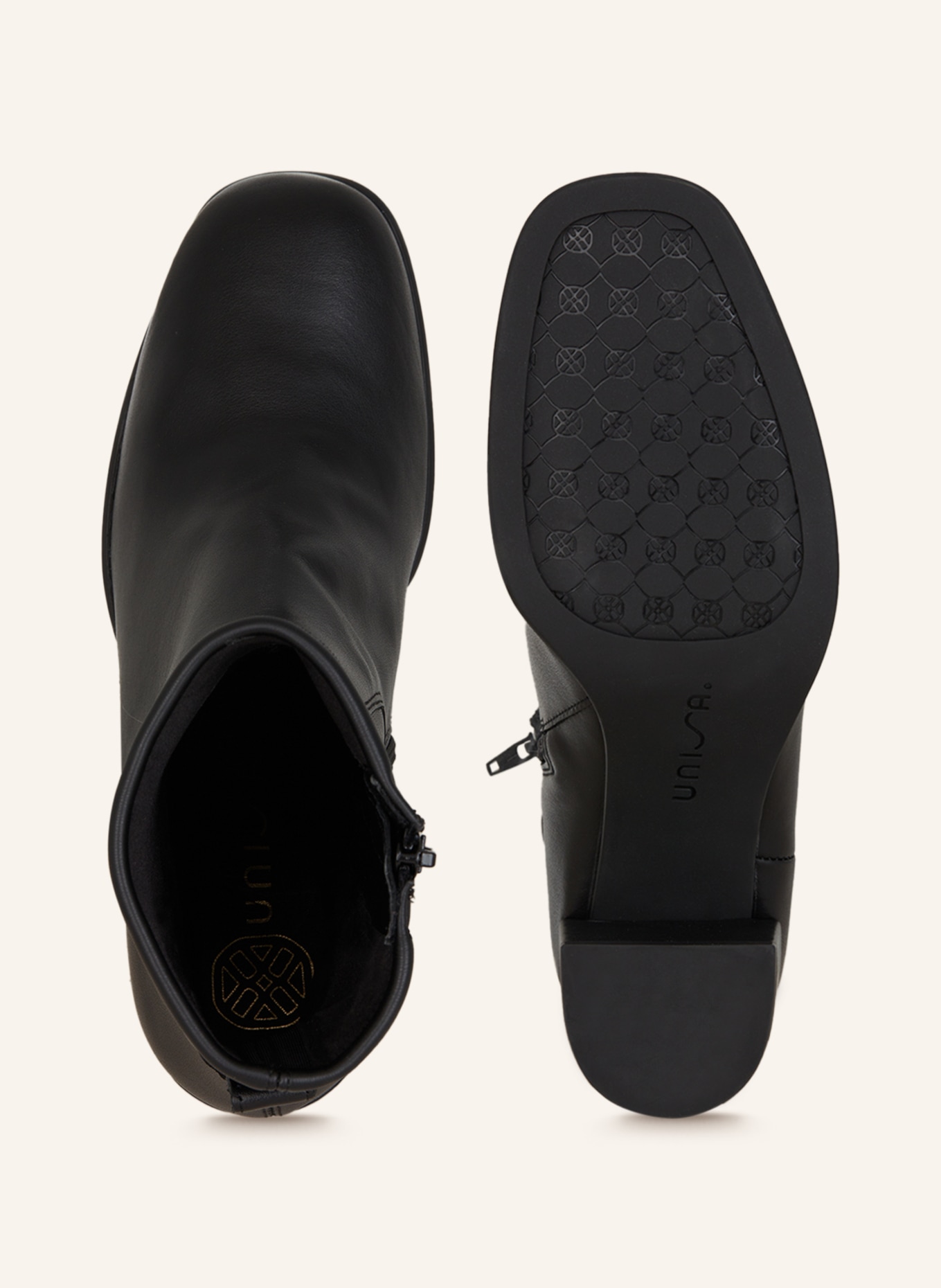UNISA Ankle boots NIVEL, Color: BLACK (Image 6)