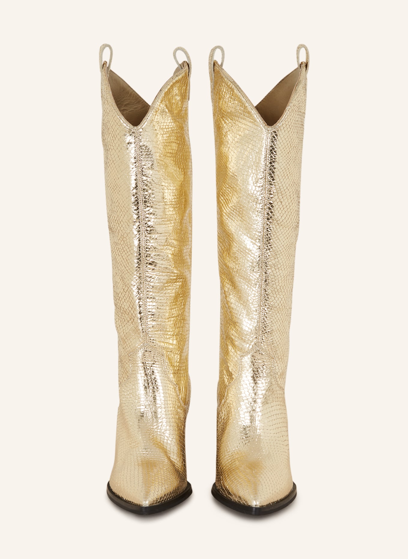 UNISA Cowboy boots MAYER, Color: GOLD (Image 3)