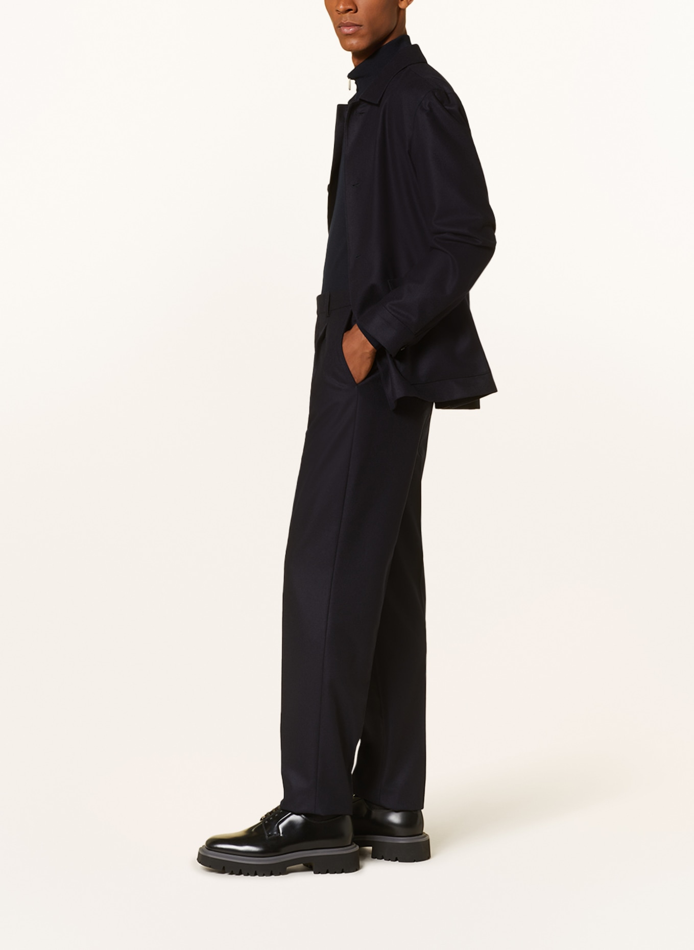 ZEGNA Anzughose Regular Fit, Farbe: DUNKELBLAU (Bild 4)