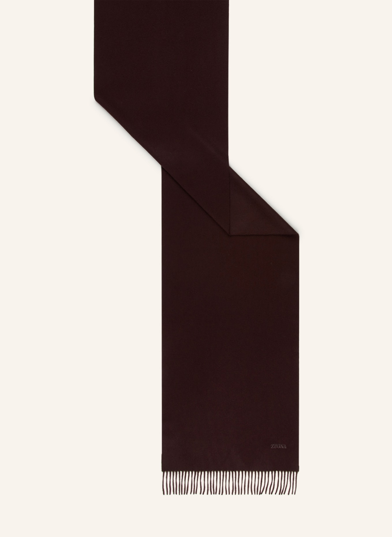 ZEGNA Cashmere-Schal, Farbe: DUNKELROT (Bild 2)