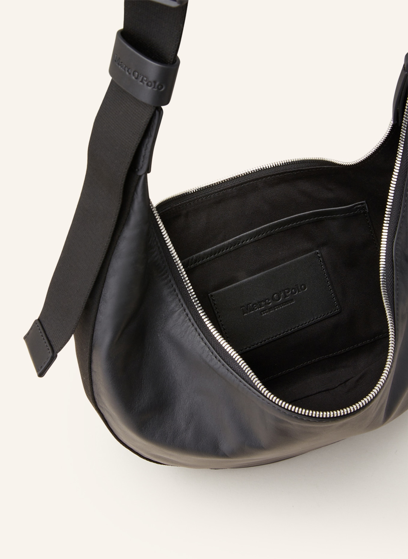 Marc O'Polo Hobo bag HANNE, Color: BLACK (Image 3)