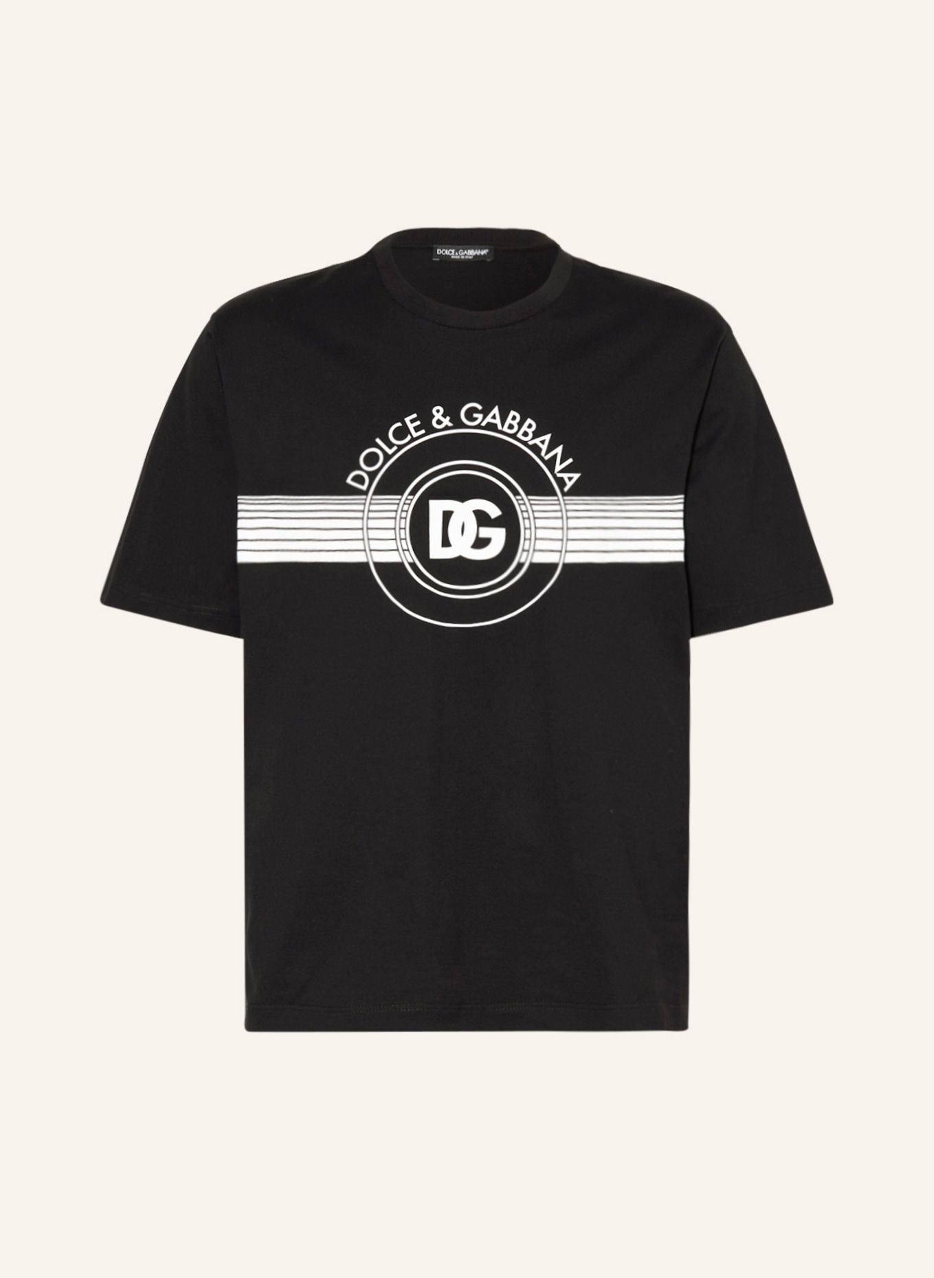 DOLCE & GABBANA T-shirt, Color: BLACK (Image 1)