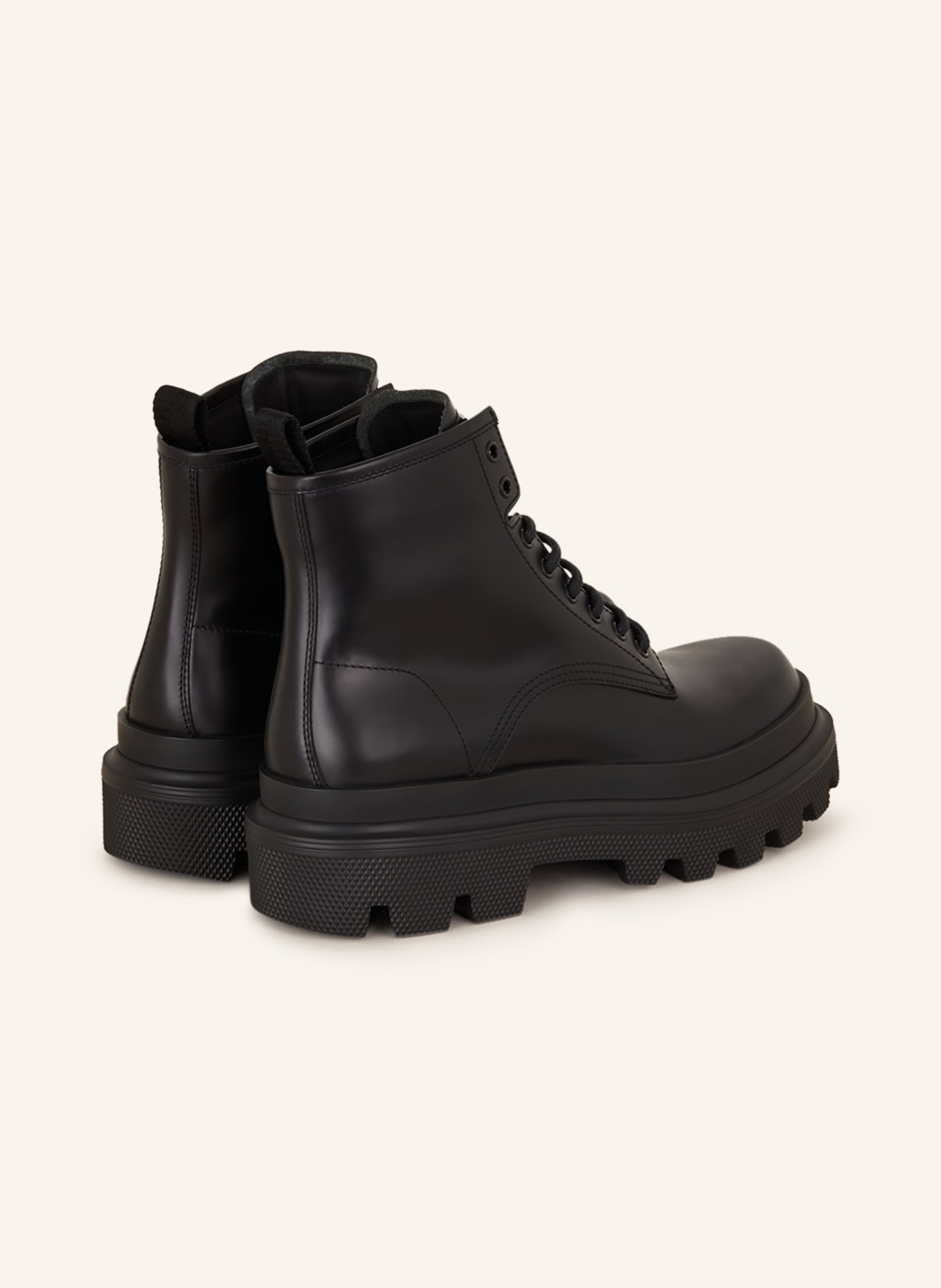 DOLCE & GABBANA Lace-up boots, Color: BLACK (Image 2)