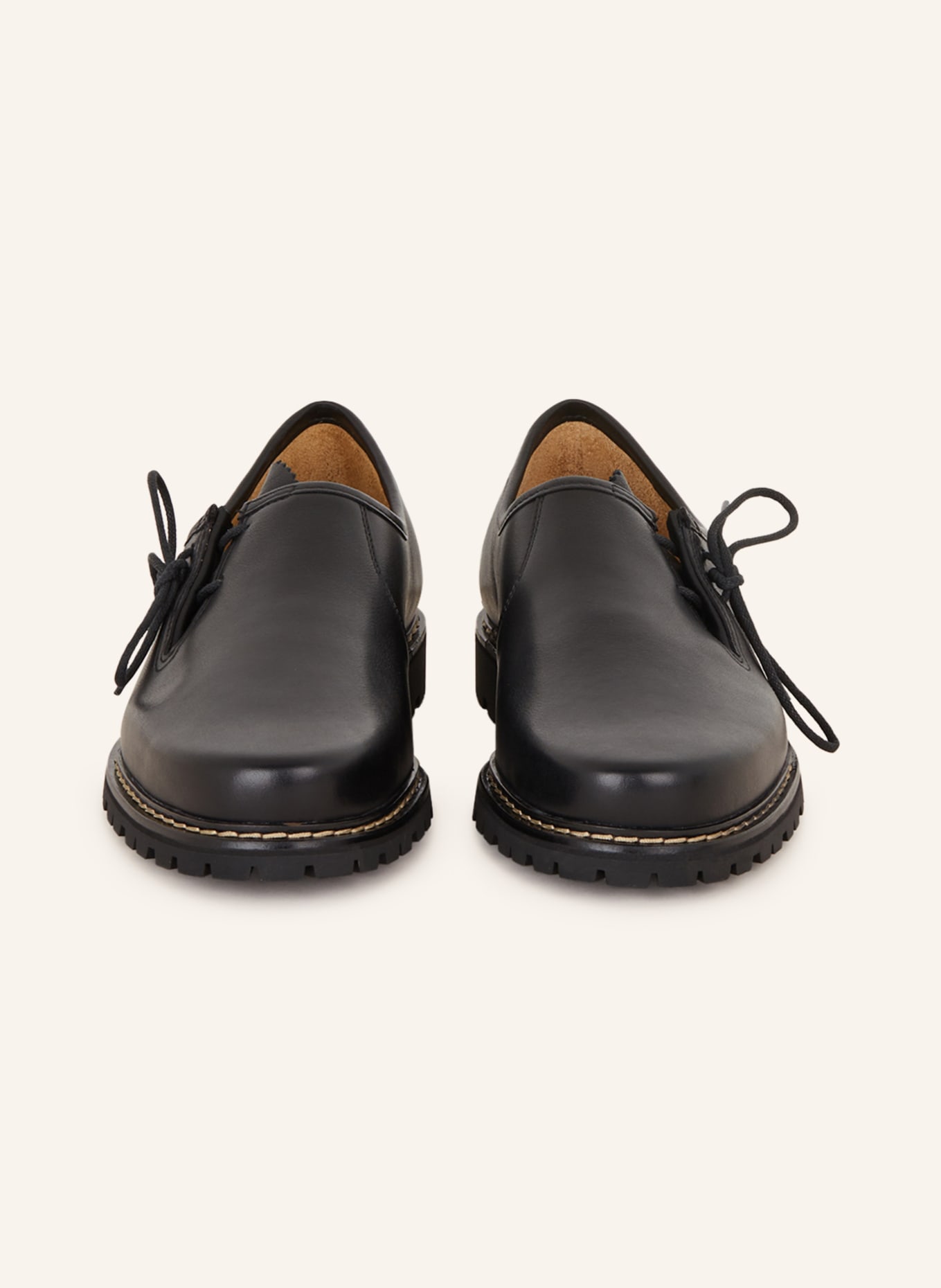 dirndl+bua Haferl shoes RINDBOX, Color: BLACK (Image 3)