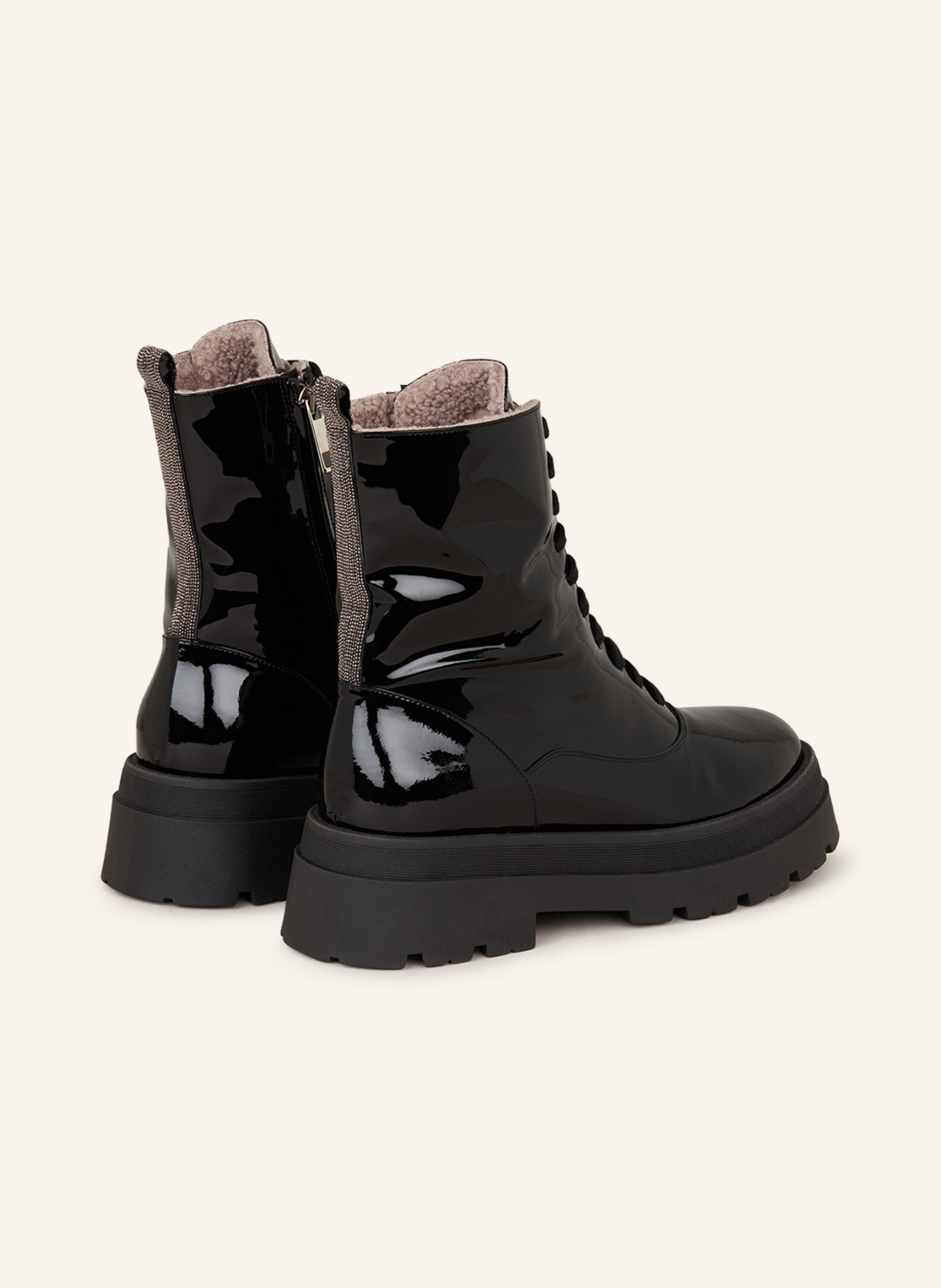 FABIANA FILIPPI Lace-up boots, Color: BLACK (Image 2)