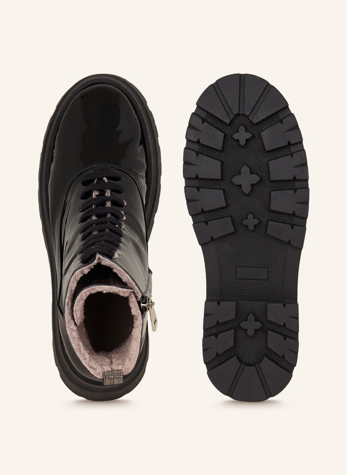 FABIANA FILIPPI Lace-up boots, Color: BLACK (Image 6)