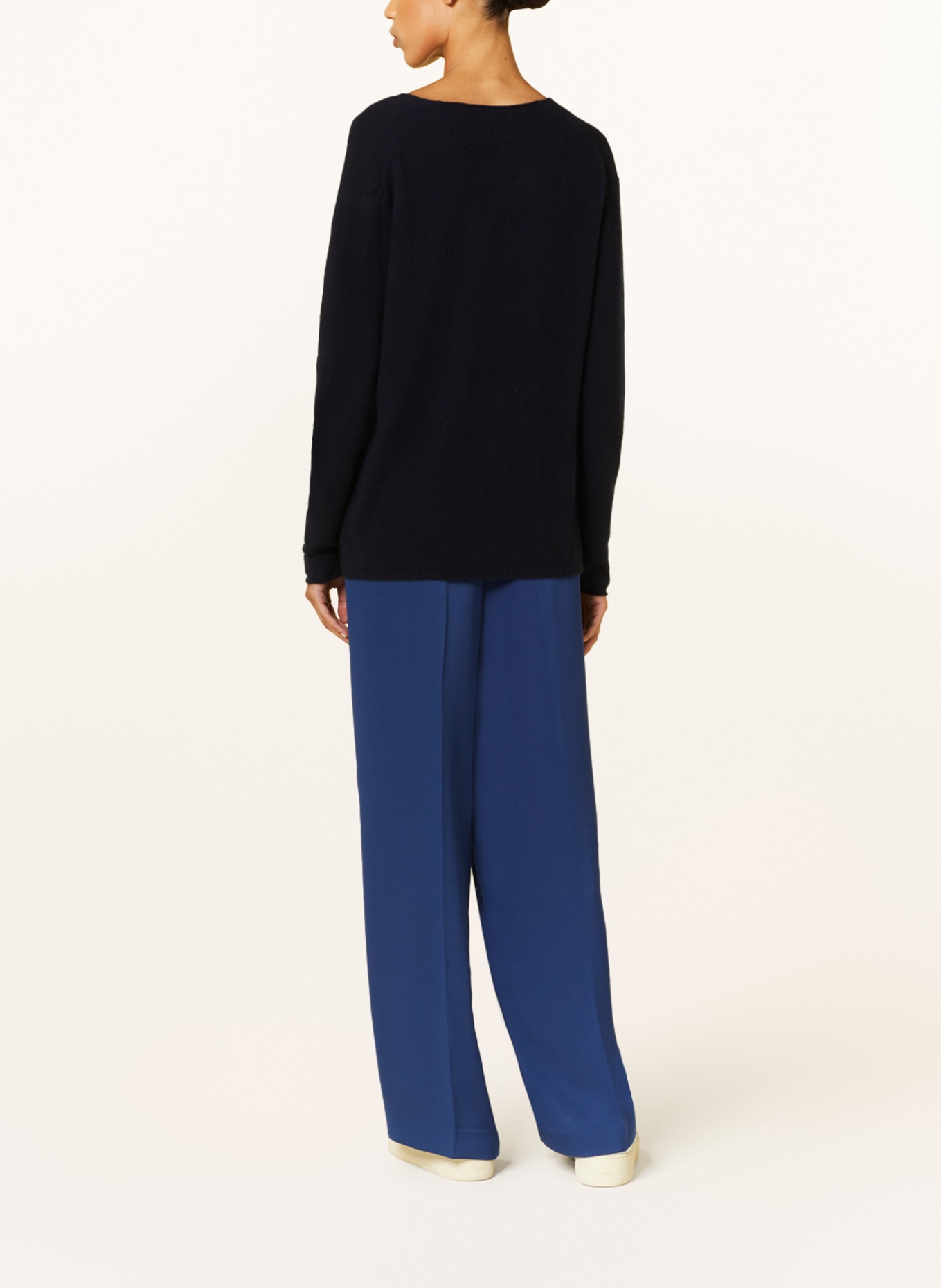 ALLUDE Cashmere-Pullover, Farbe: DUNKELBLAU (Bild 3)