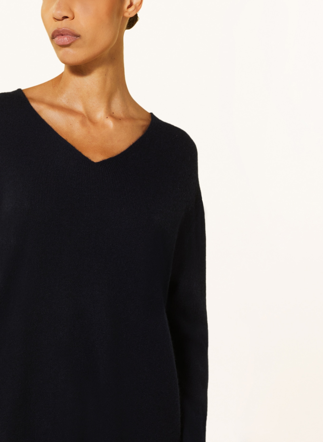 ALLUDE Cashmere-Pullover, Farbe: DUNKELBLAU (Bild 4)