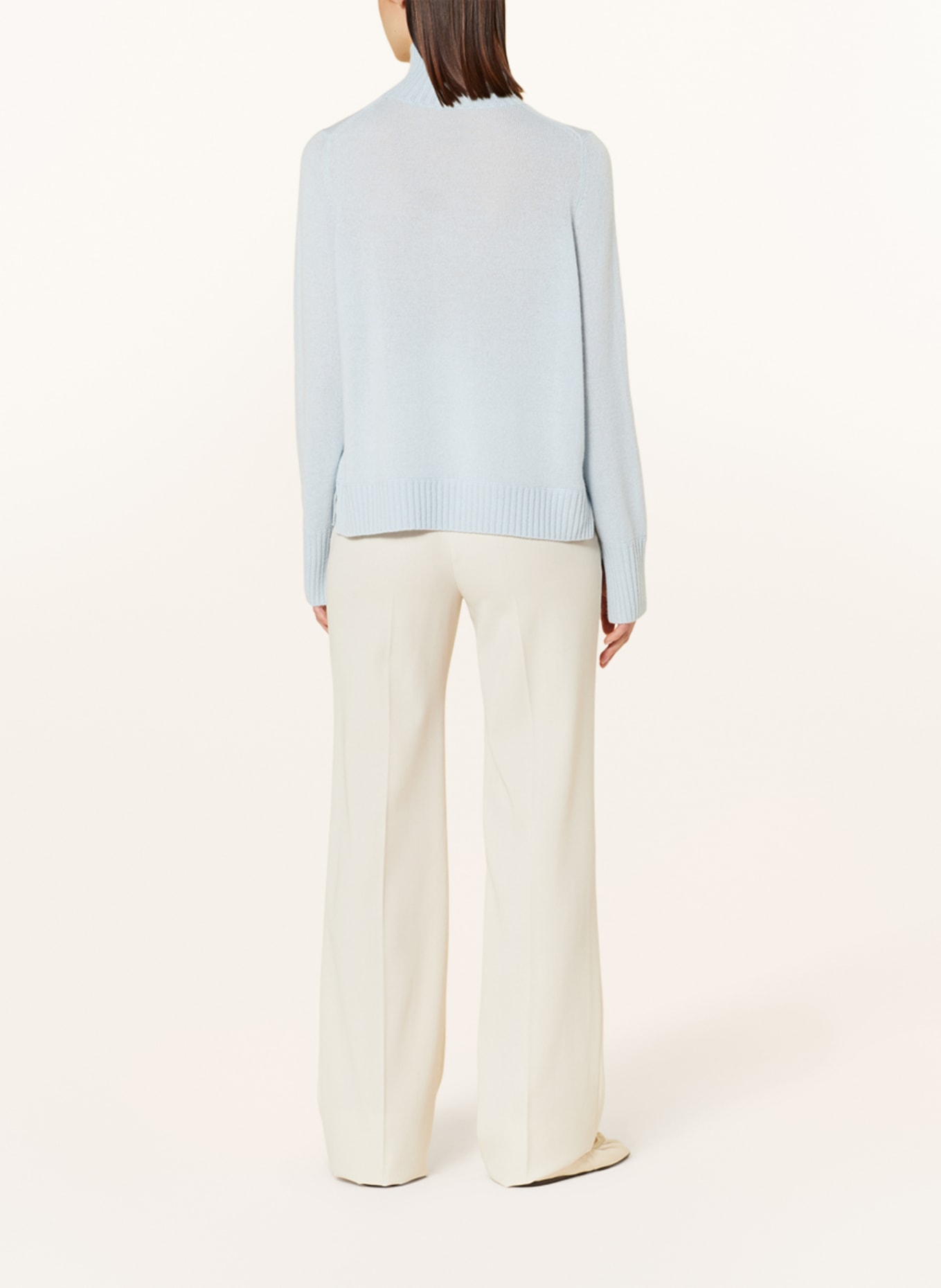 ALLUDE Cashmere-Pullover, Farbe: HELLBLAU (Bild 3)