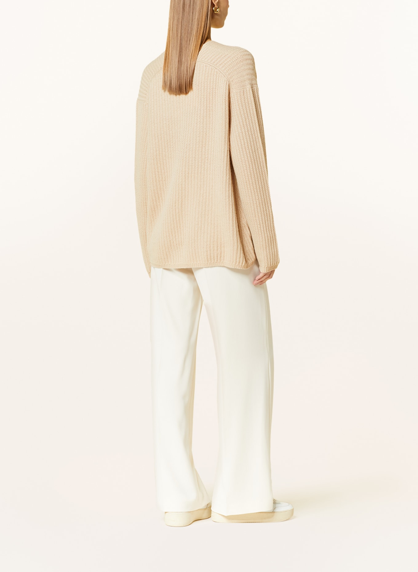 ALLUDE Cashmere sweater, Color: BEIGE (Image 3)
